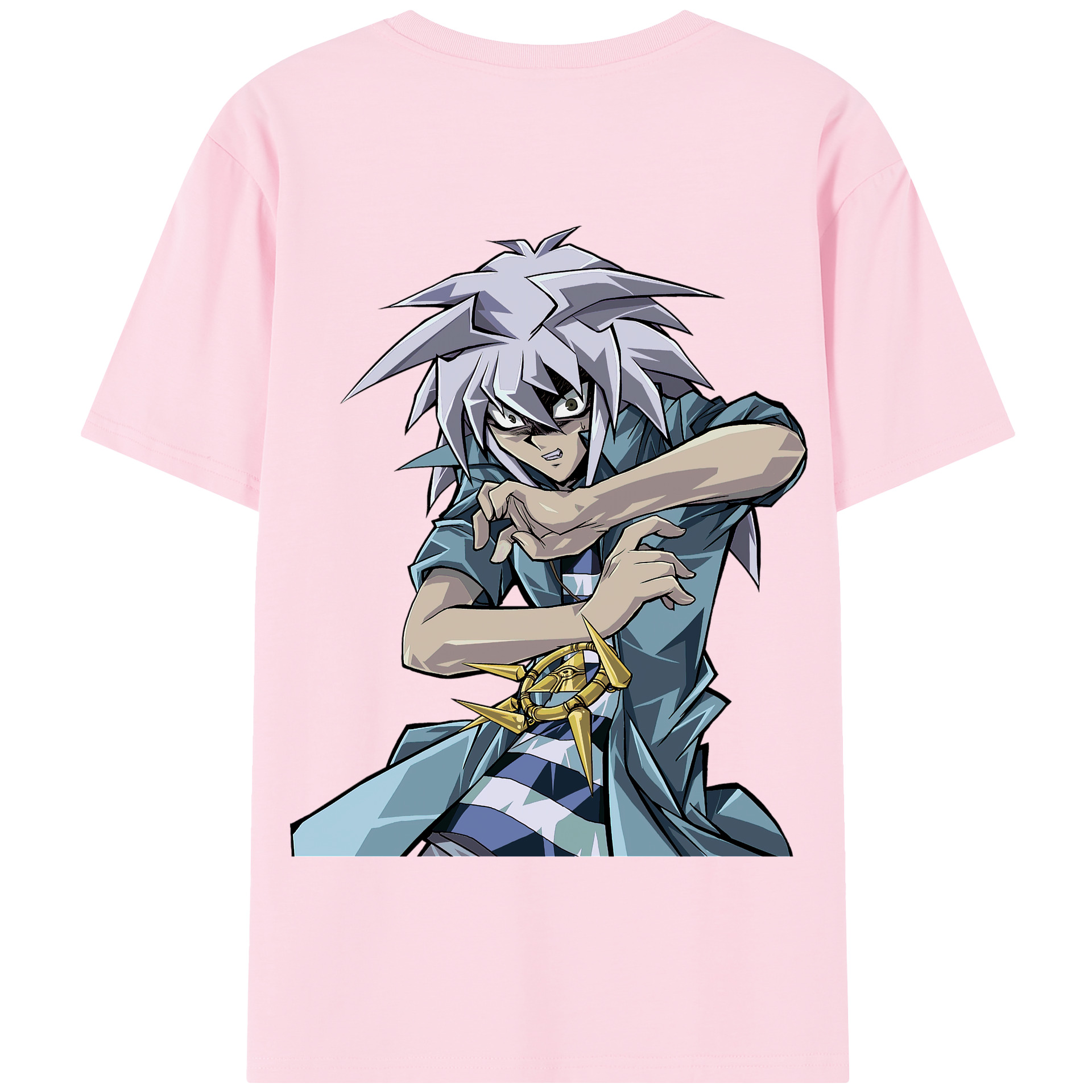 （画像用） 遊☆戯☆王 Yu-Gi-Oh! 綿100％半袖Tシャツ（背面プリント）