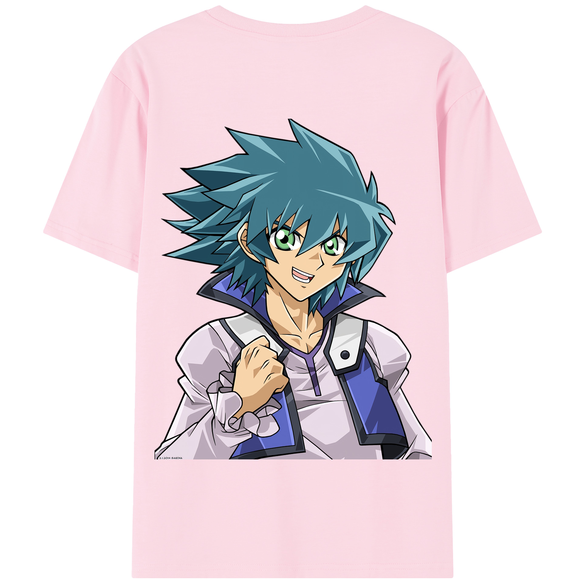 （画像用） 遊☆戯☆王 Yu-Gi-Oh! 綿100％半袖Tシャツ（背面プリント）