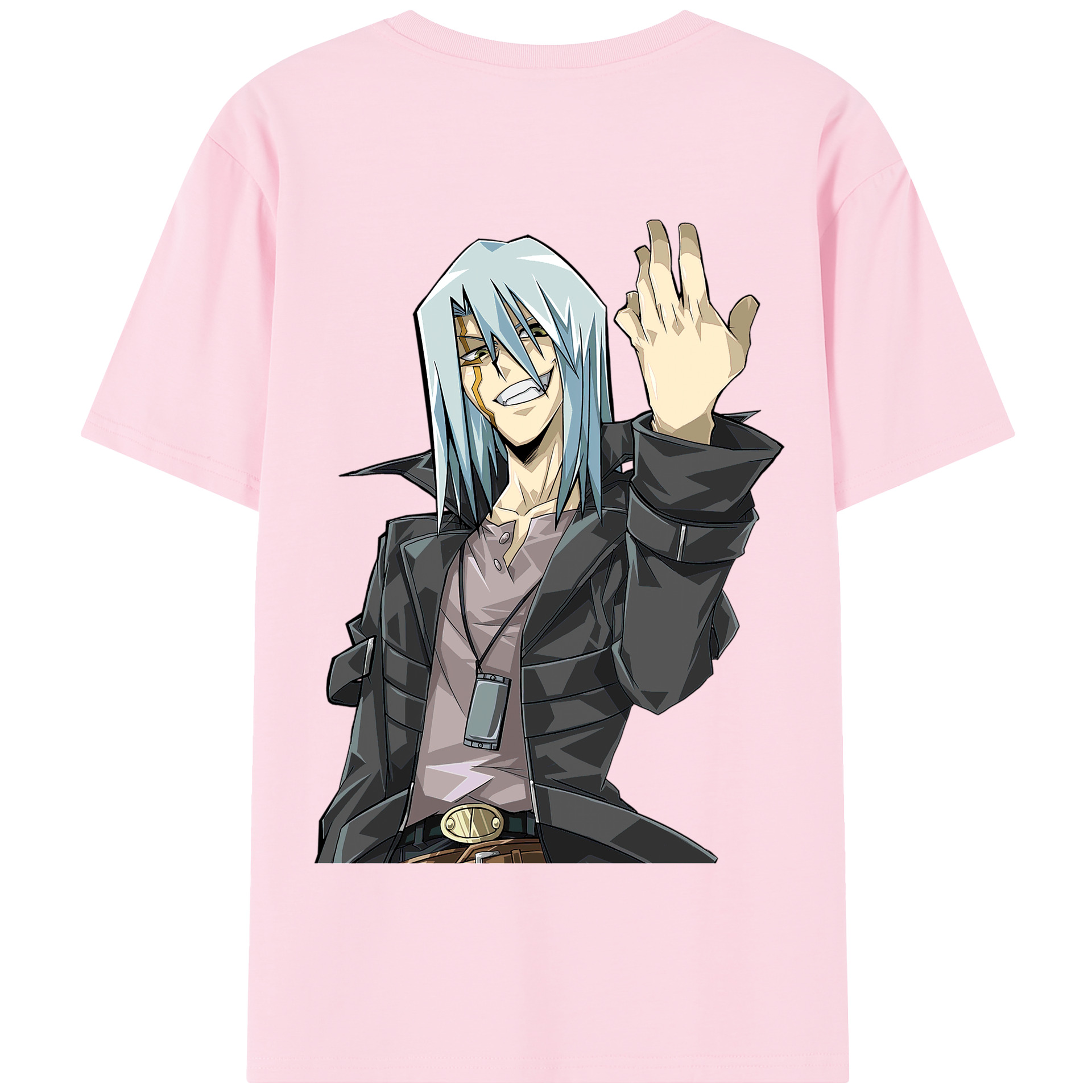 （画像用） 遊☆戯☆王 Yu-Gi-Oh! 綿100％半袖Tシャツ（背面プリント）