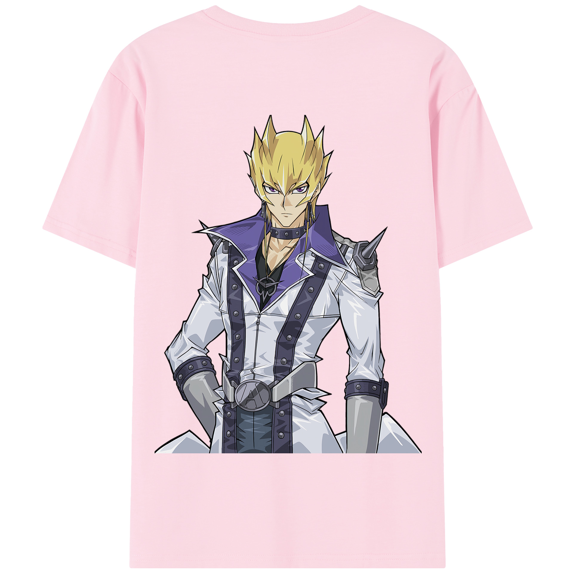 （画像用） 遊☆戯☆王 Yu-Gi-Oh! 綿100％半袖Tシャツ（背面プリント）