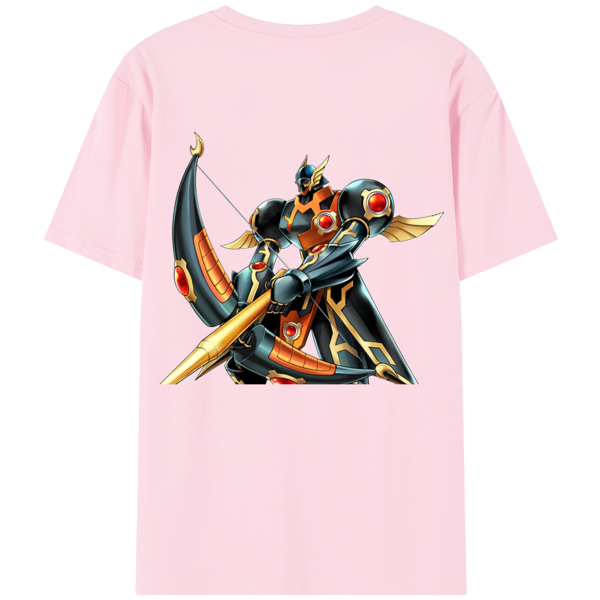（画像用） 遊☆戯☆王 Yu-Gi-Oh! 綿100％半袖Tシャツ（背面プリント）