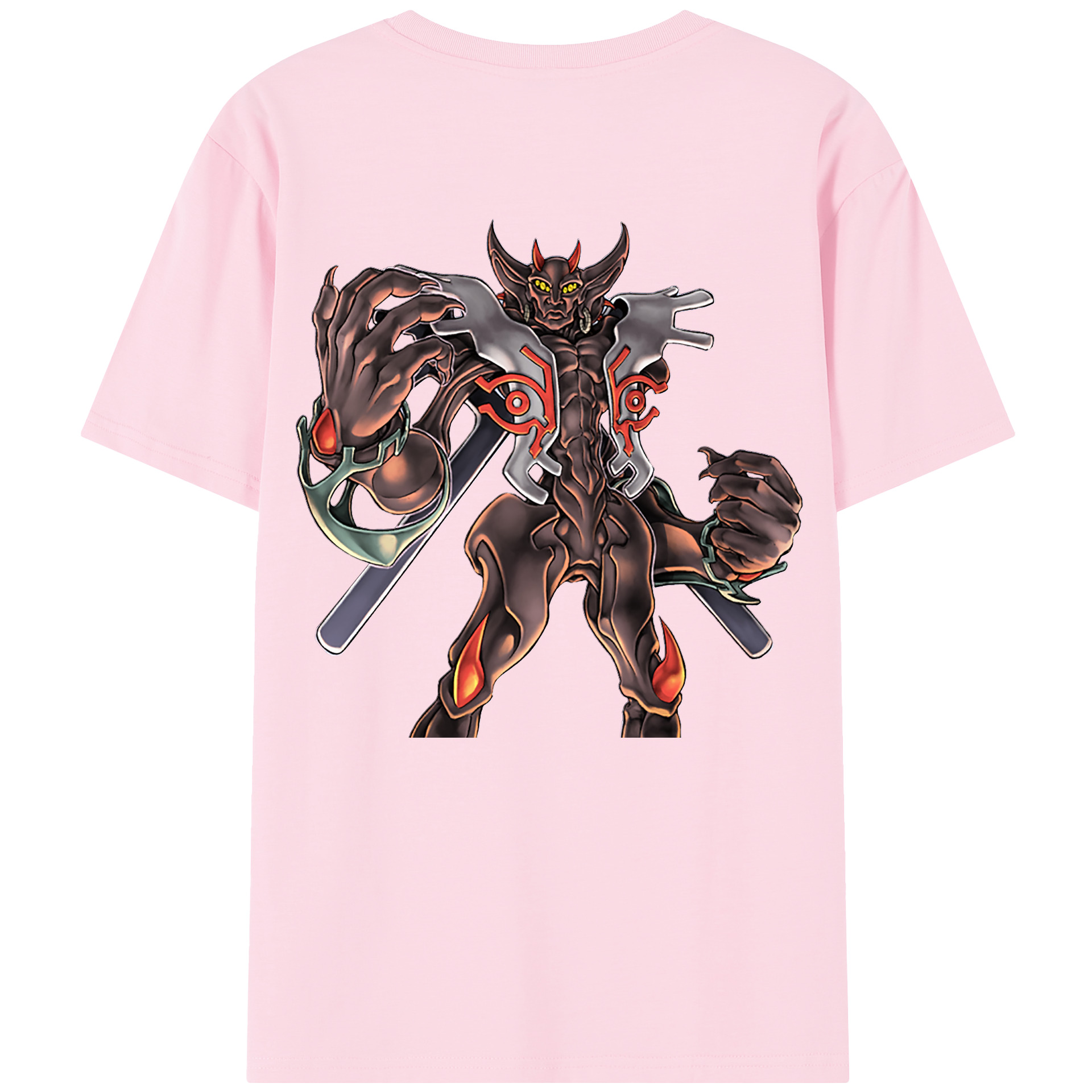 （画像用） 遊☆戯☆王 Yu-Gi-Oh! 綿100％半袖Tシャツ（背面プリント）