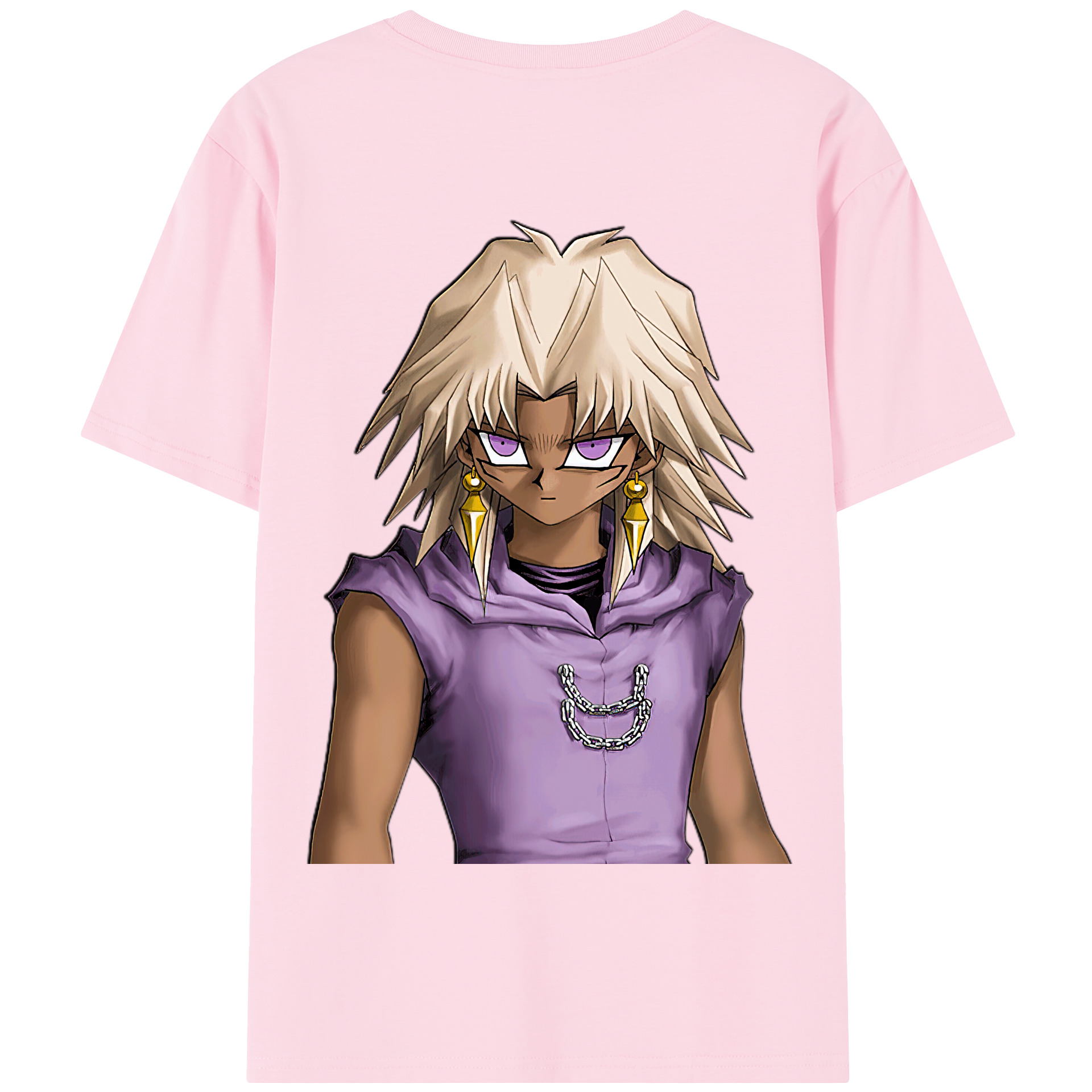 （画像用） 遊☆戯☆王 Yu-Gi-Oh! 綿100％半袖Tシャツ（背面プリント）