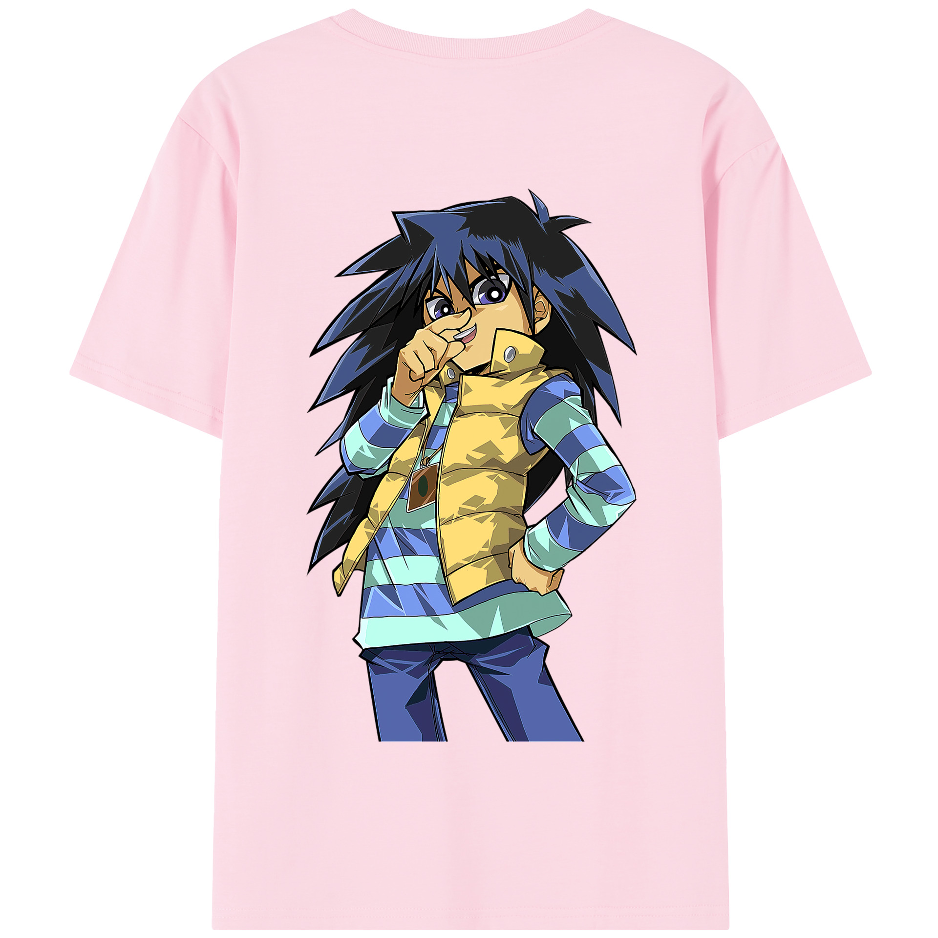 遊☆戯☆王 Yu-Gi-Oh! 綿100％半袖Tシャツ（背面プリント）