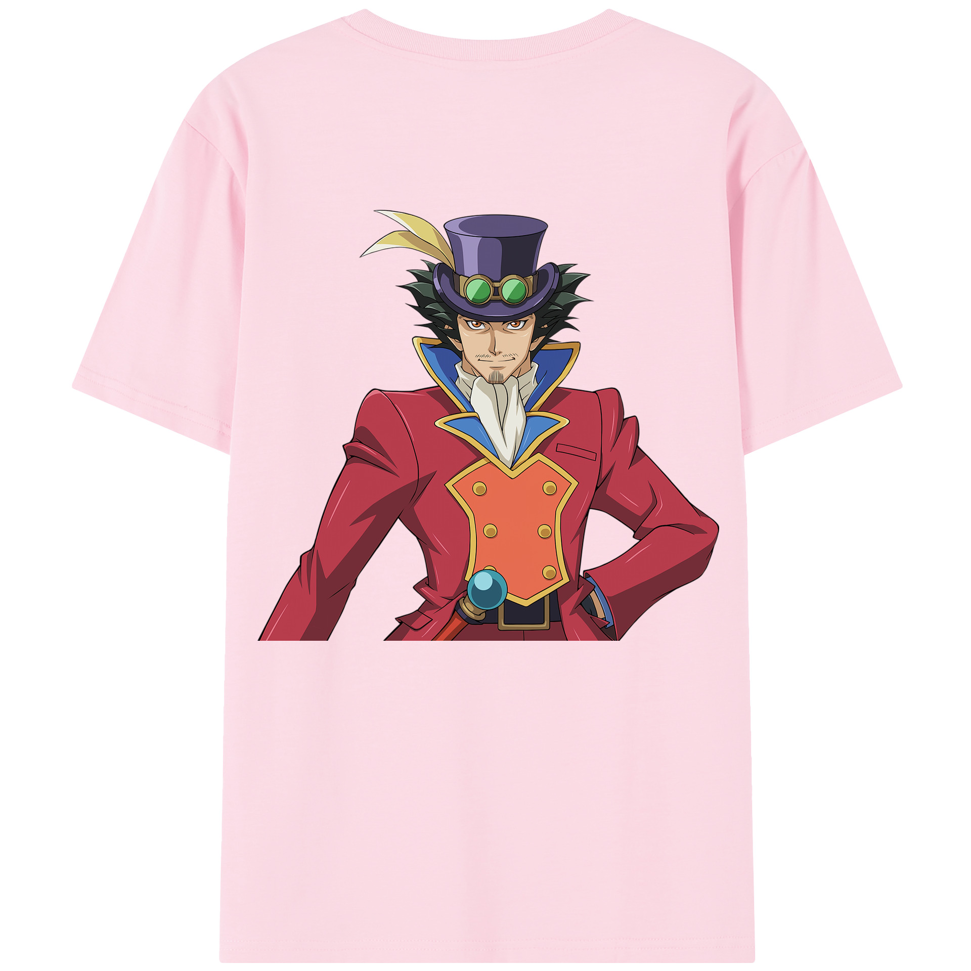 （画像用） 遊☆戯☆王 Yu-Gi-Oh! 綿100％半袖Tシャツ（背面プリント）