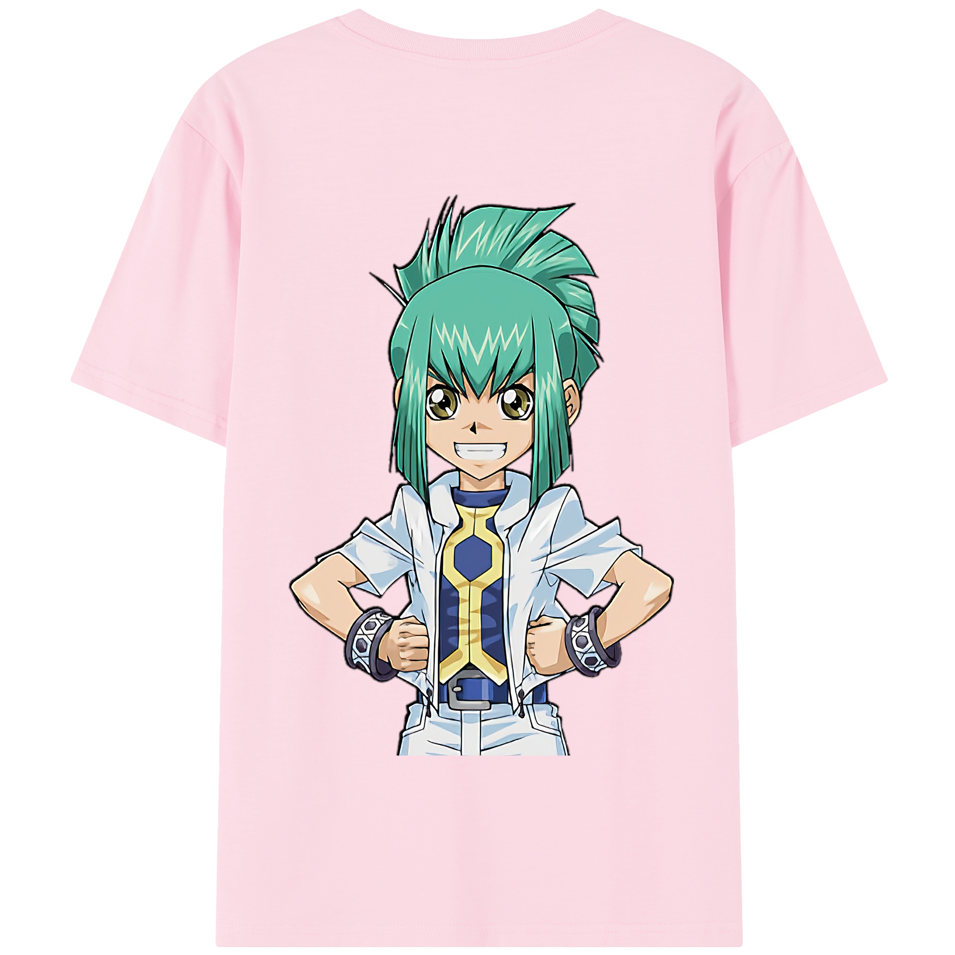 （画像用） 遊☆戯☆王 Yu-Gi-Oh! 綿100％半袖Tシャツ（背面プリント）