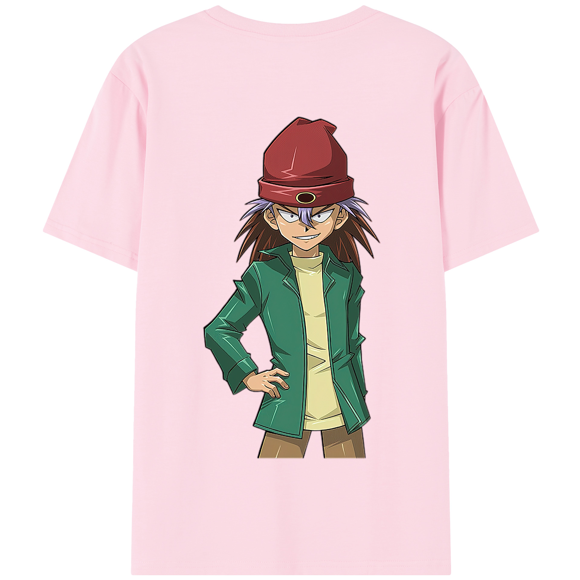（画像用） 遊☆戯☆王 Yu-Gi-Oh! 綿100％半袖Tシャツ（背面プリント）