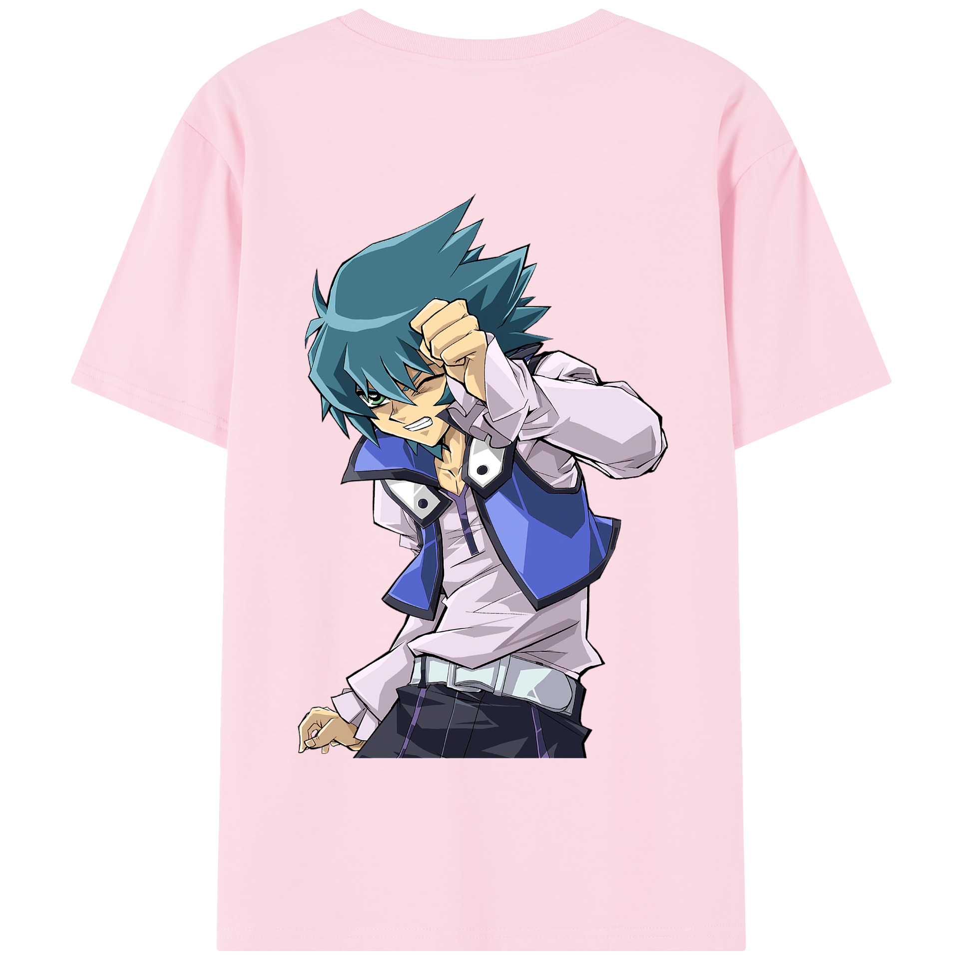 （画像用） 遊☆戯☆王 Yu-Gi-Oh! 綿100％半袖Tシャツ（背面プリント）