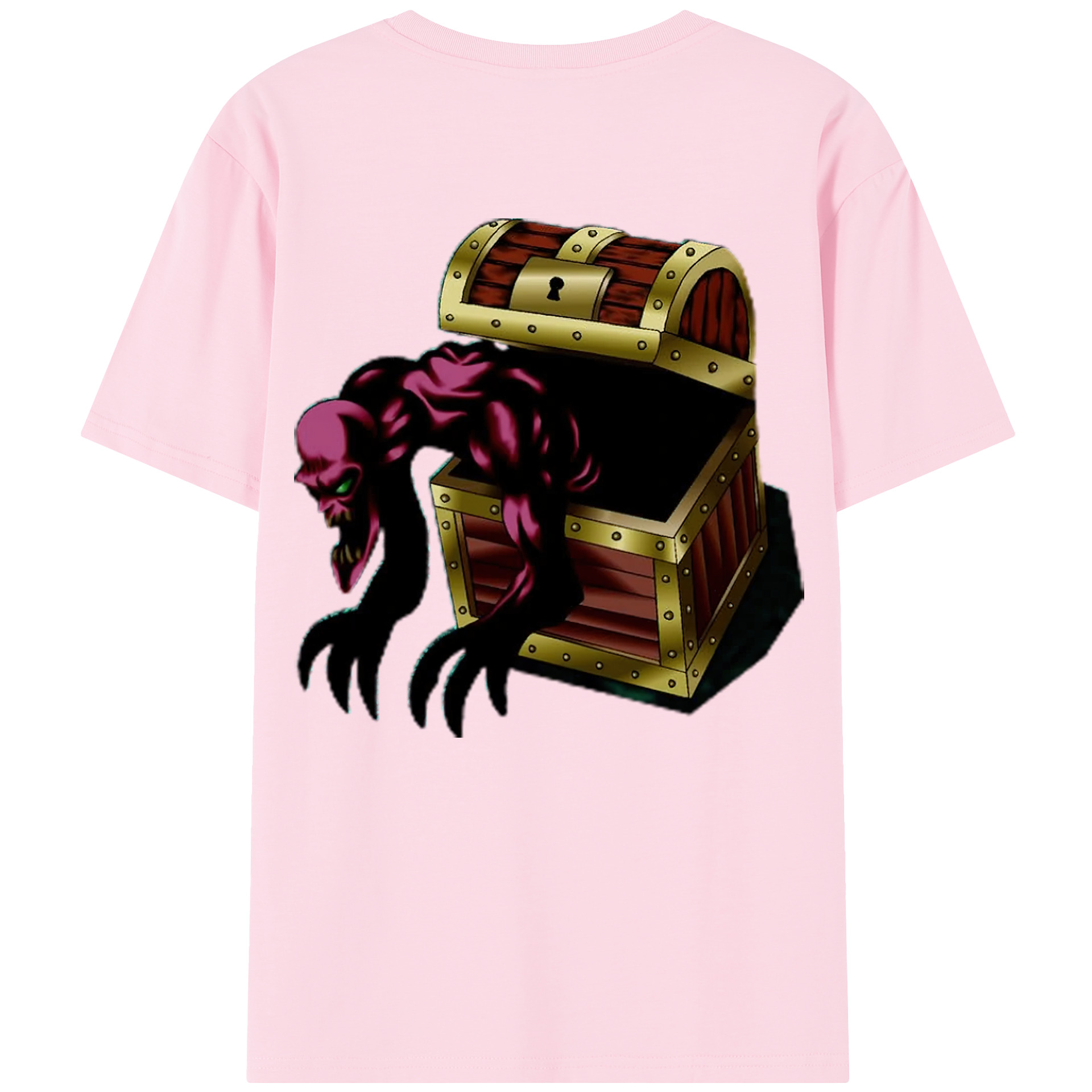 （画像用） 遊☆戯☆王 Yu-Gi-Oh! 綿100％半袖Tシャツ（背面プリント）