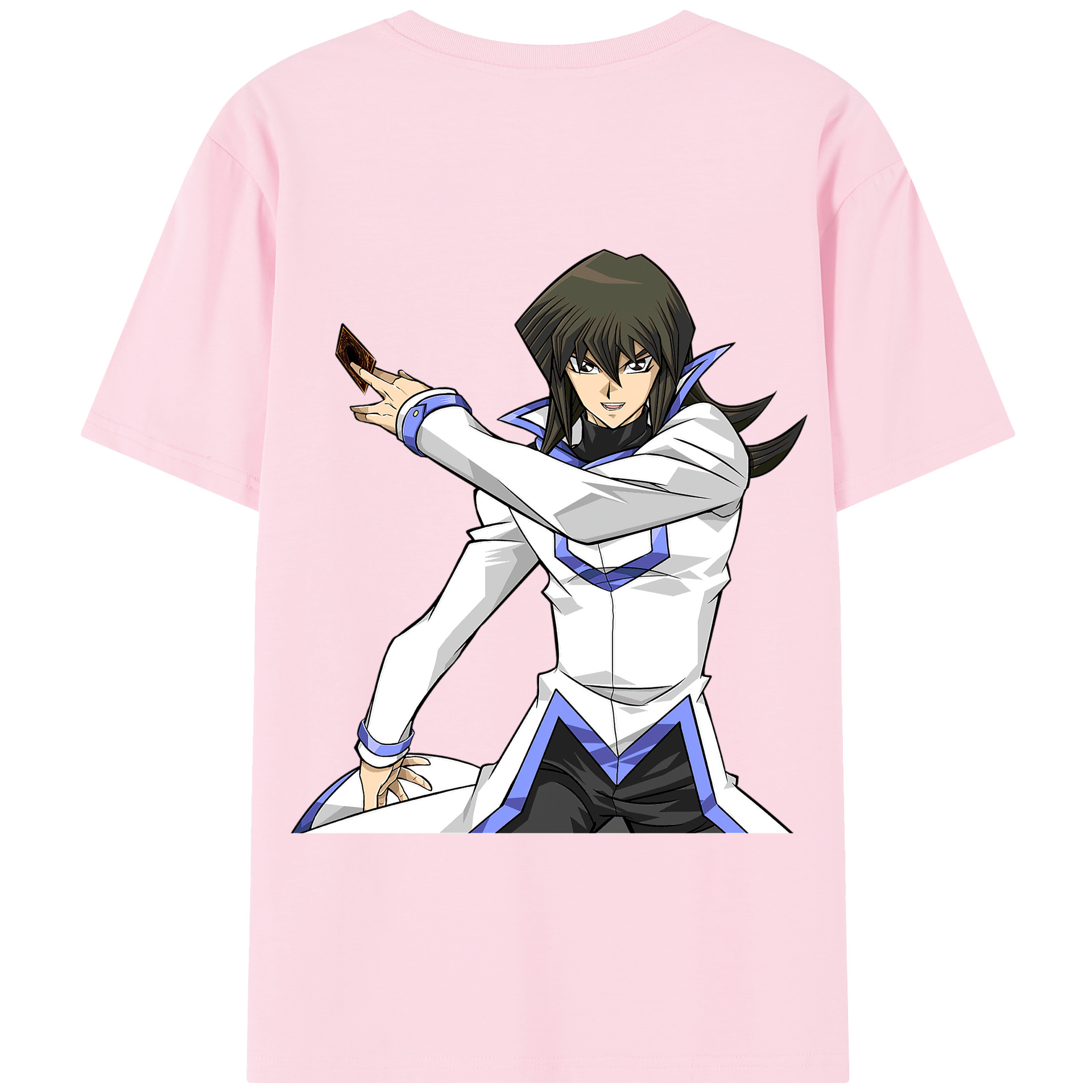 （画像用） 遊☆戯☆王 Yu-Gi-Oh! 綿100％半袖Tシャツ（背面プリント）