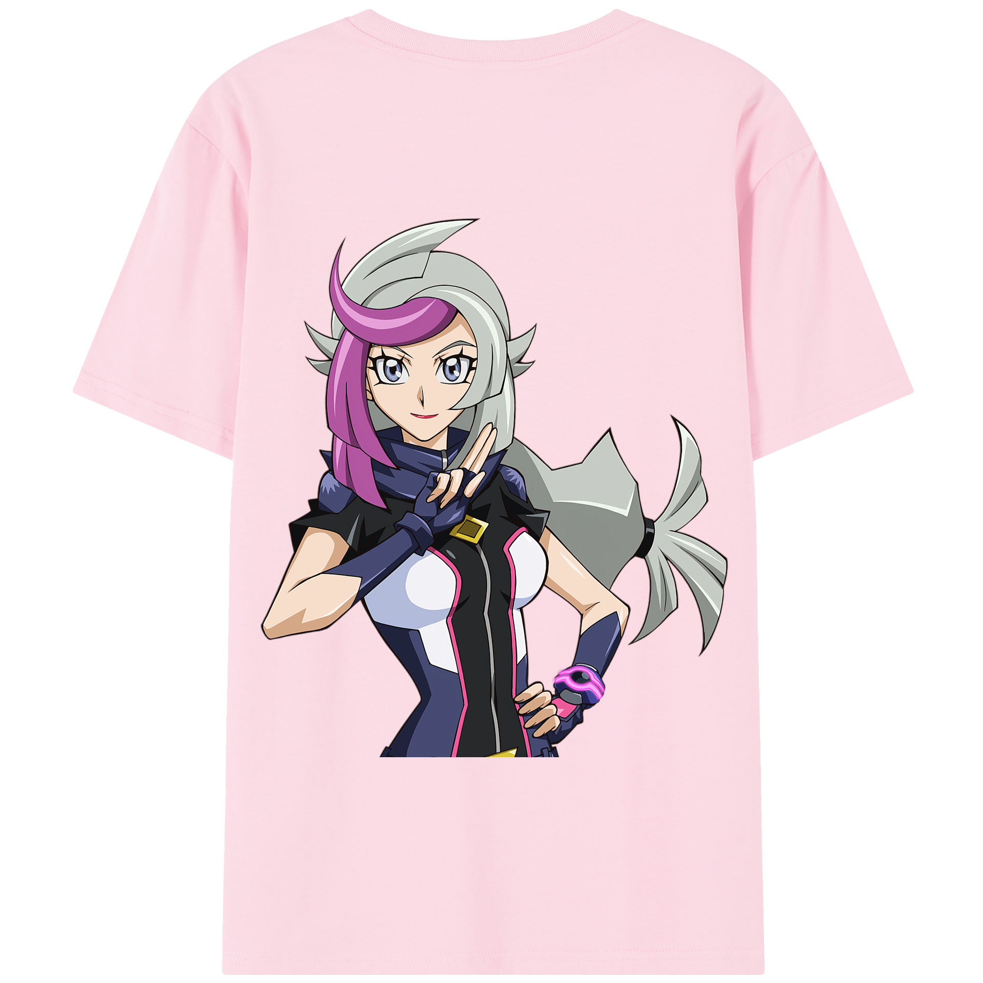 （画像用） 遊☆戯☆王 Yu-Gi-Oh! 綿100％半袖Tシャツ（背面プリント）
