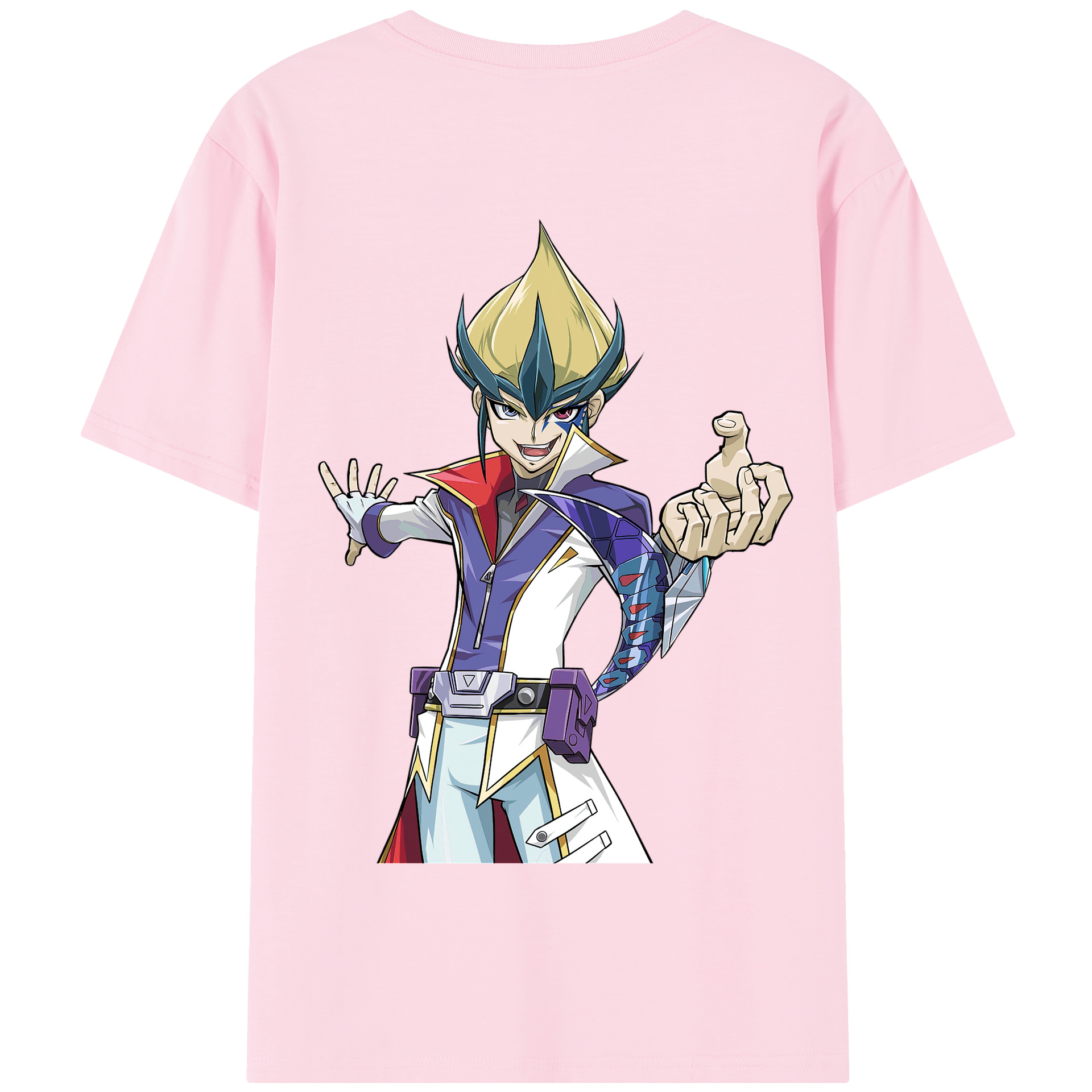 （画像用） 遊☆戯☆王 Yu-Gi-Oh! 綿100％半袖Tシャツ（背面プリント）