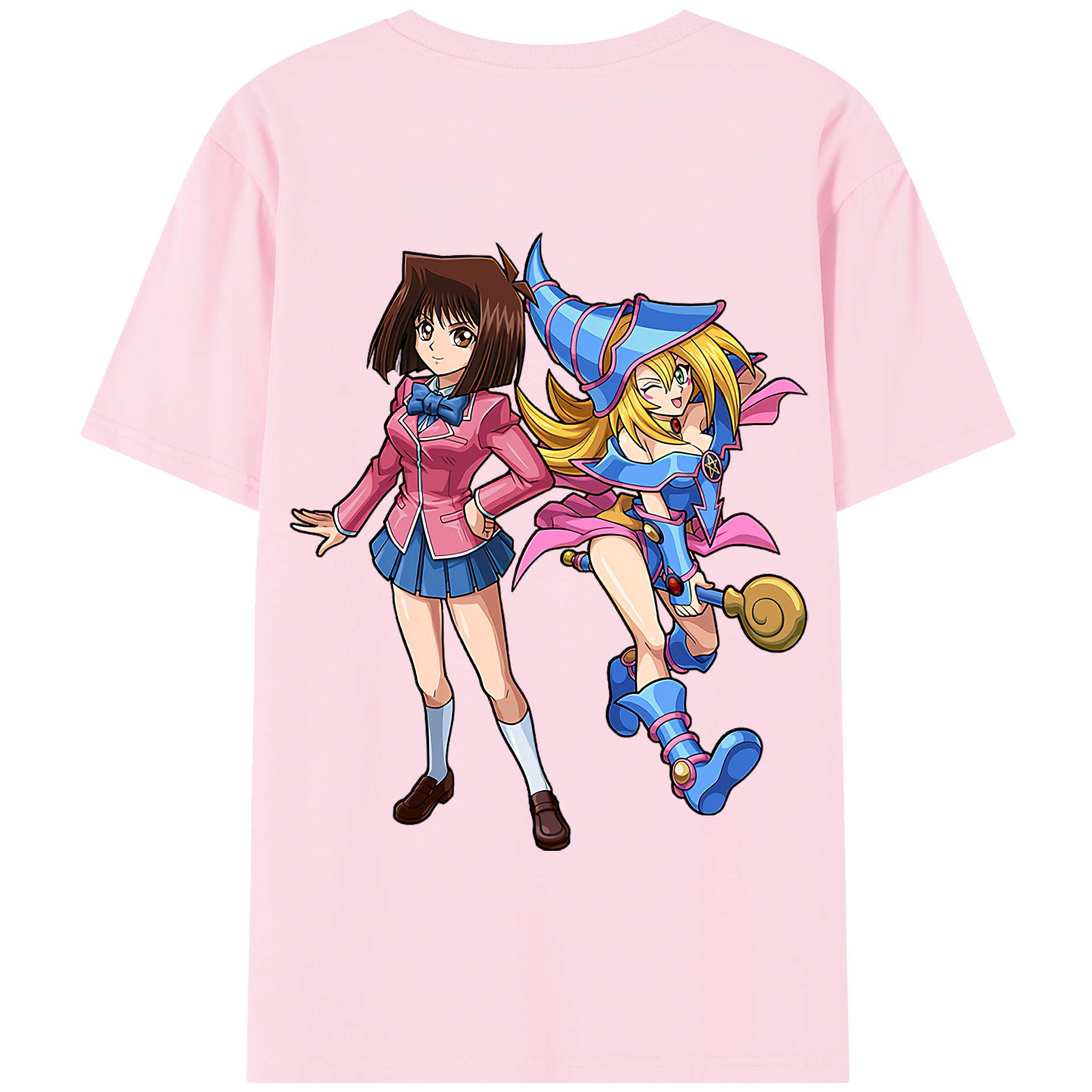 （画像用） 遊☆戯☆王 Yu-Gi-Oh! 綿100％半袖Tシャツ（背面プリント）