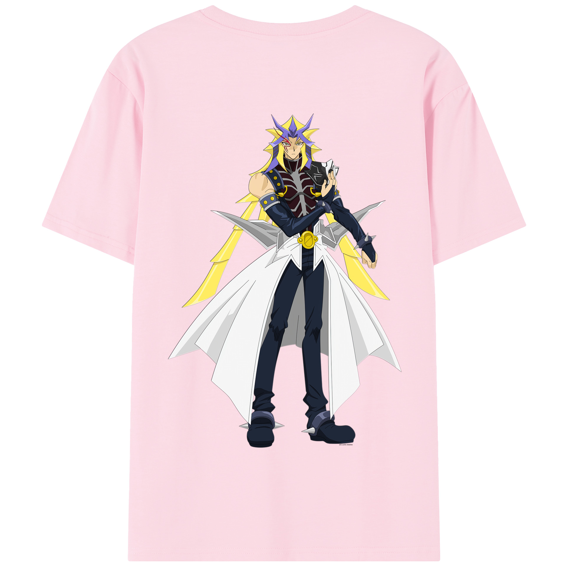 遊☆戯☆王 Yu-Gi-Oh! 綿100％半袖Tシャツ（背面プリント）