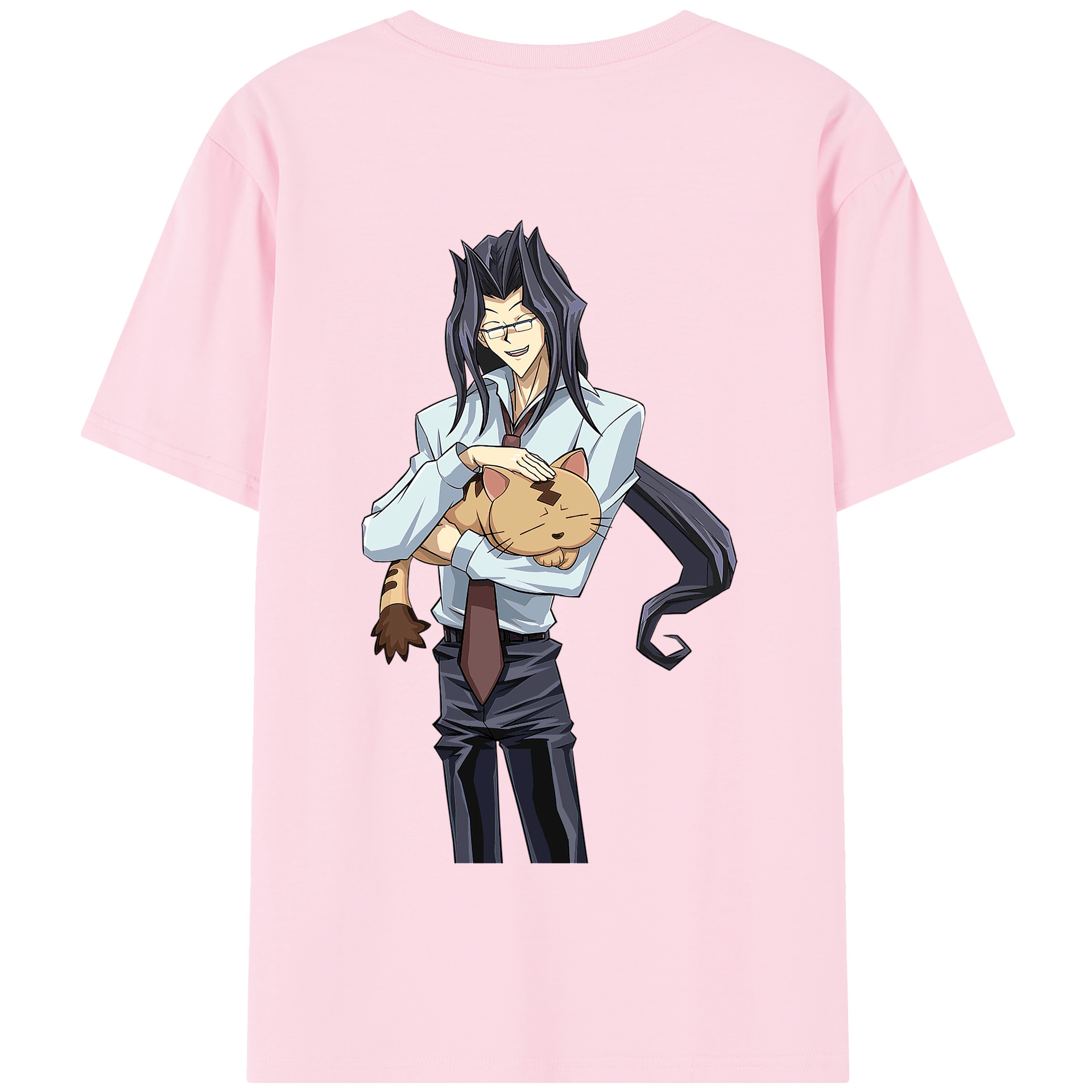 （画像用） 遊☆戯☆王 Yu-Gi-Oh! 綿100％半袖Tシャツ（背面プリント）