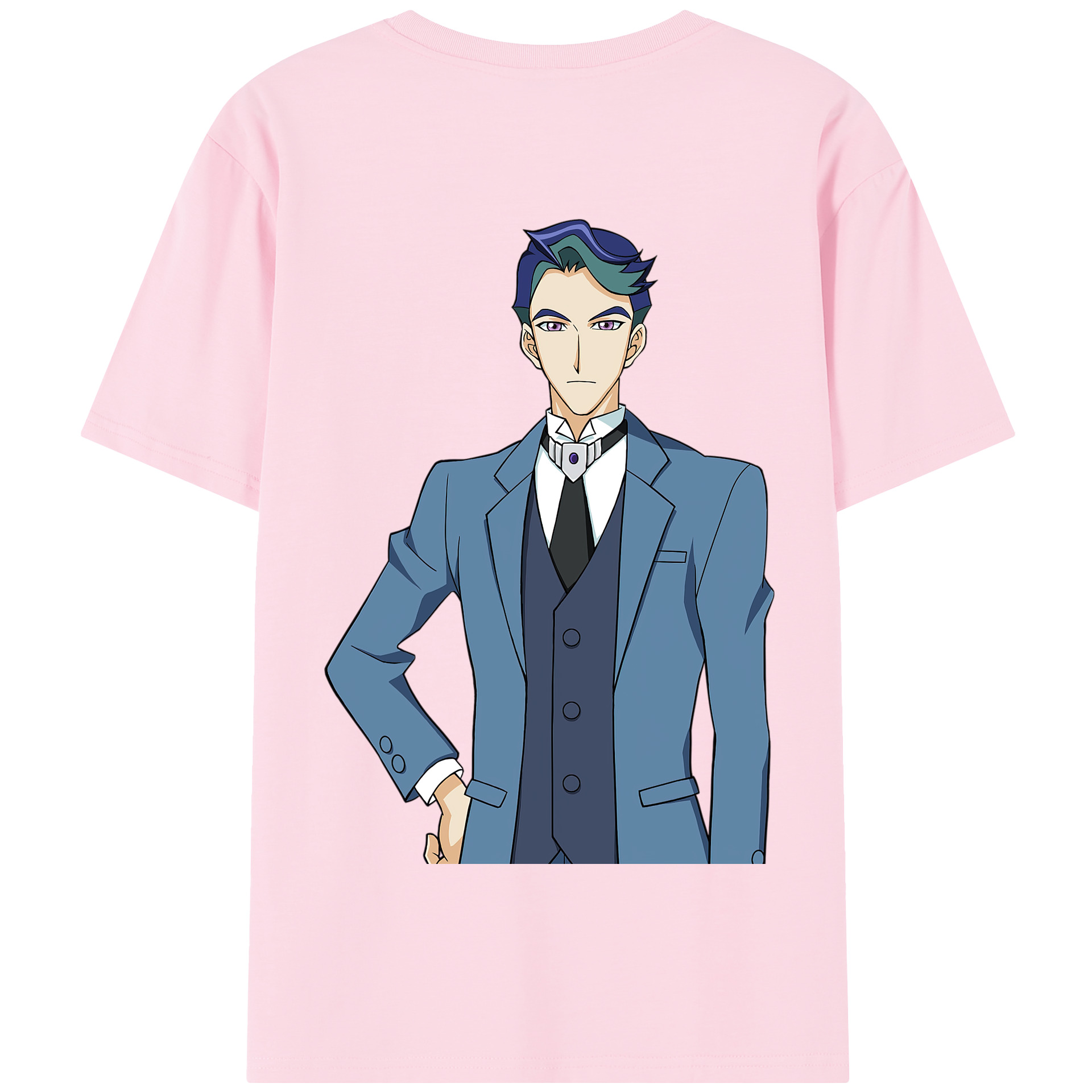 （画像用） 遊☆戯☆王 Yu-Gi-Oh! 綿100％半袖Tシャツ（背面プリント）