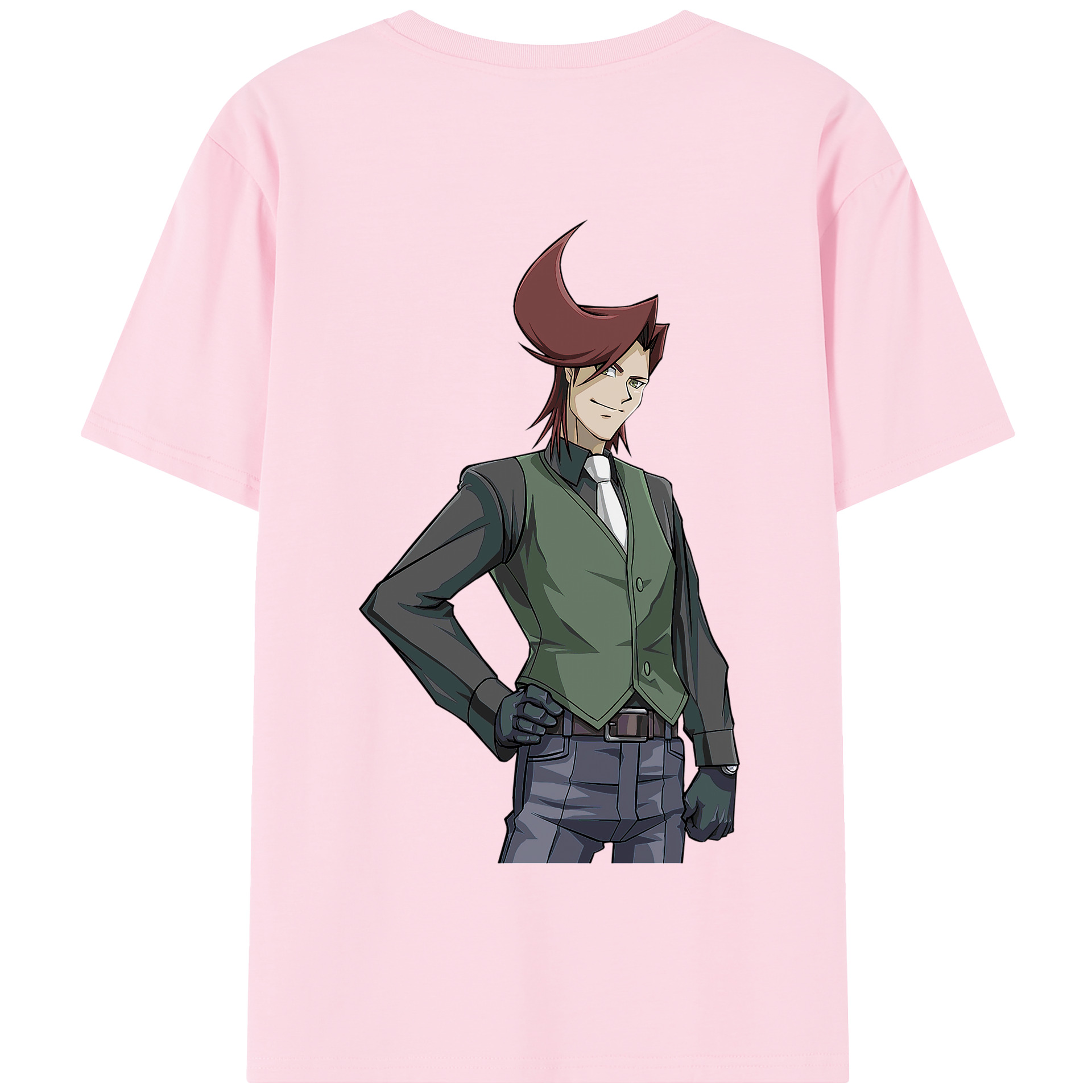 （画像用） 遊☆戯☆王 Yu-Gi-Oh! 綿100％半袖Tシャツ（背面プリント）