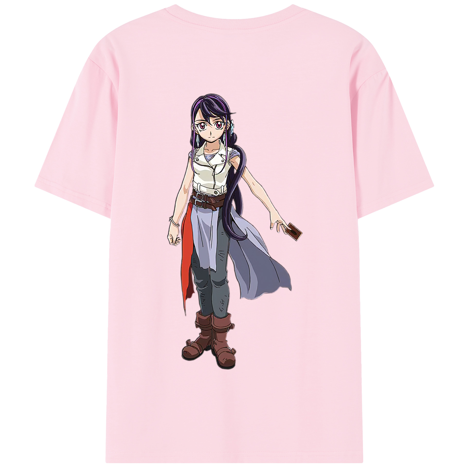 （画像用） 遊☆戯☆王 Yu-Gi-Oh! 綿100％半袖Tシャツ（背面プリント）