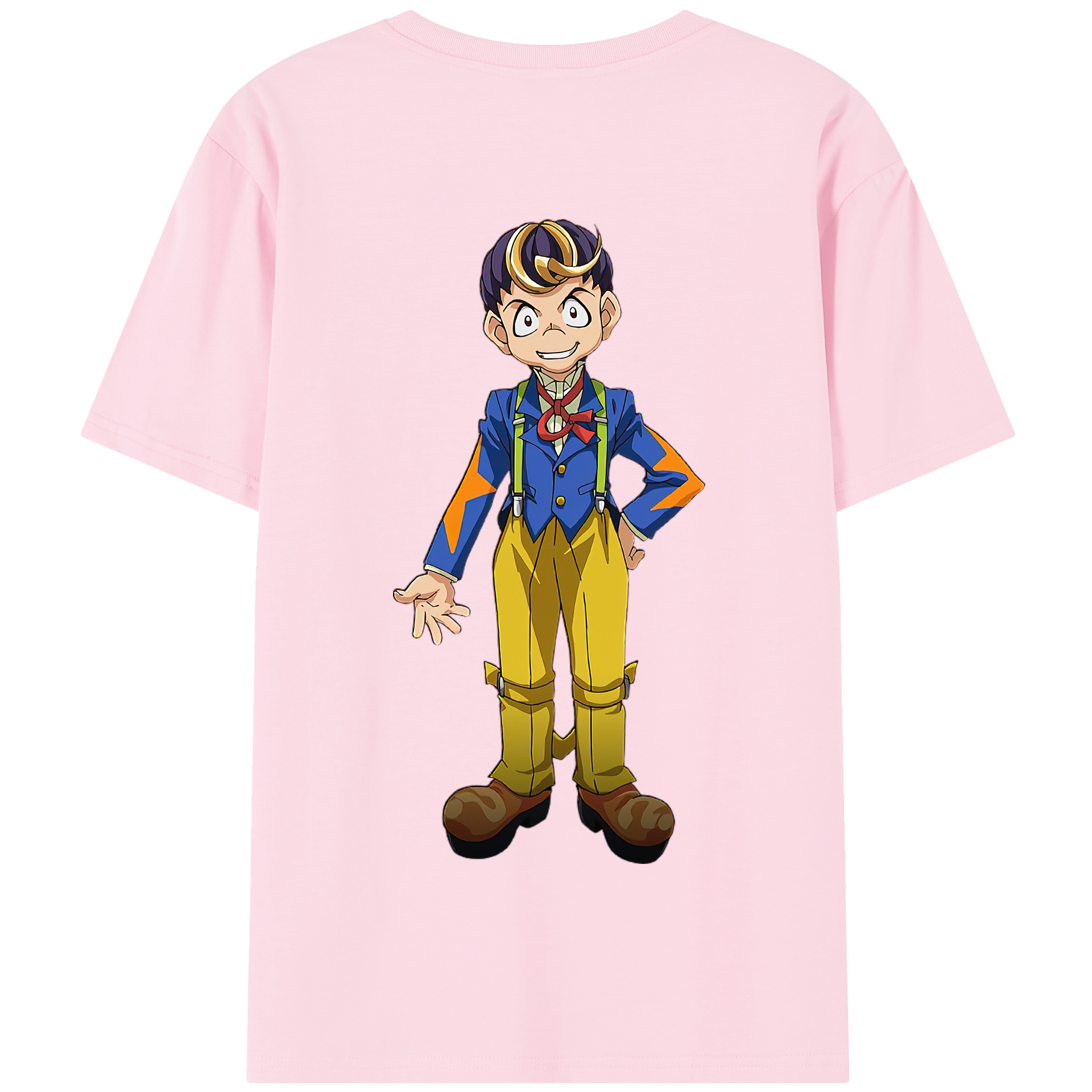 （画像用） 遊☆戯☆王 Yu-Gi-Oh! 綿100％半袖Tシャツ（背面プリント）