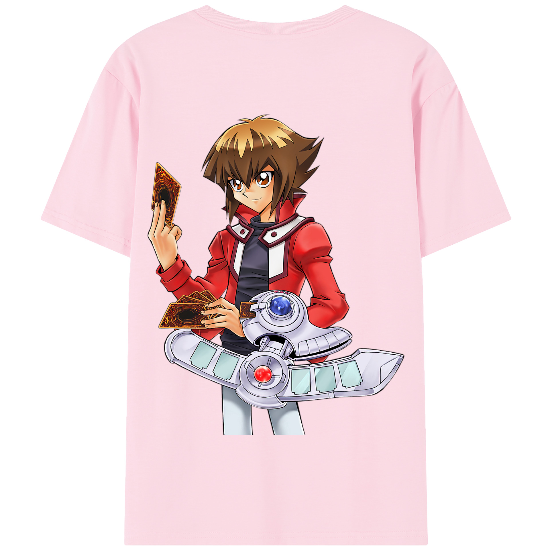 （画像用） 遊☆戯☆王 Yu-Gi-Oh! 綿100％半袖Tシャツ（背面プリント）