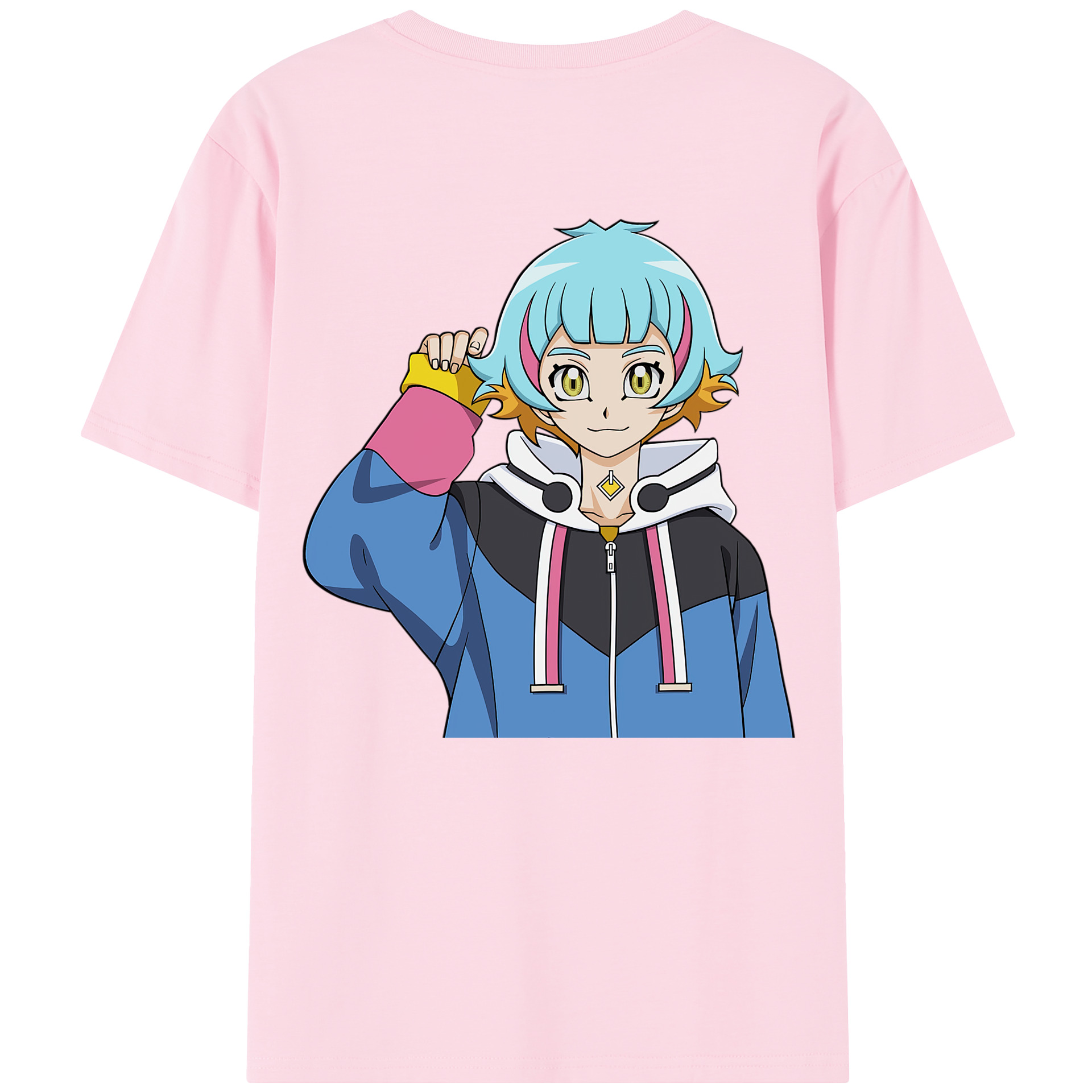 遊☆戯☆王 Yu-Gi-Oh! 綿100％半袖Tシャツ（背面プリント）