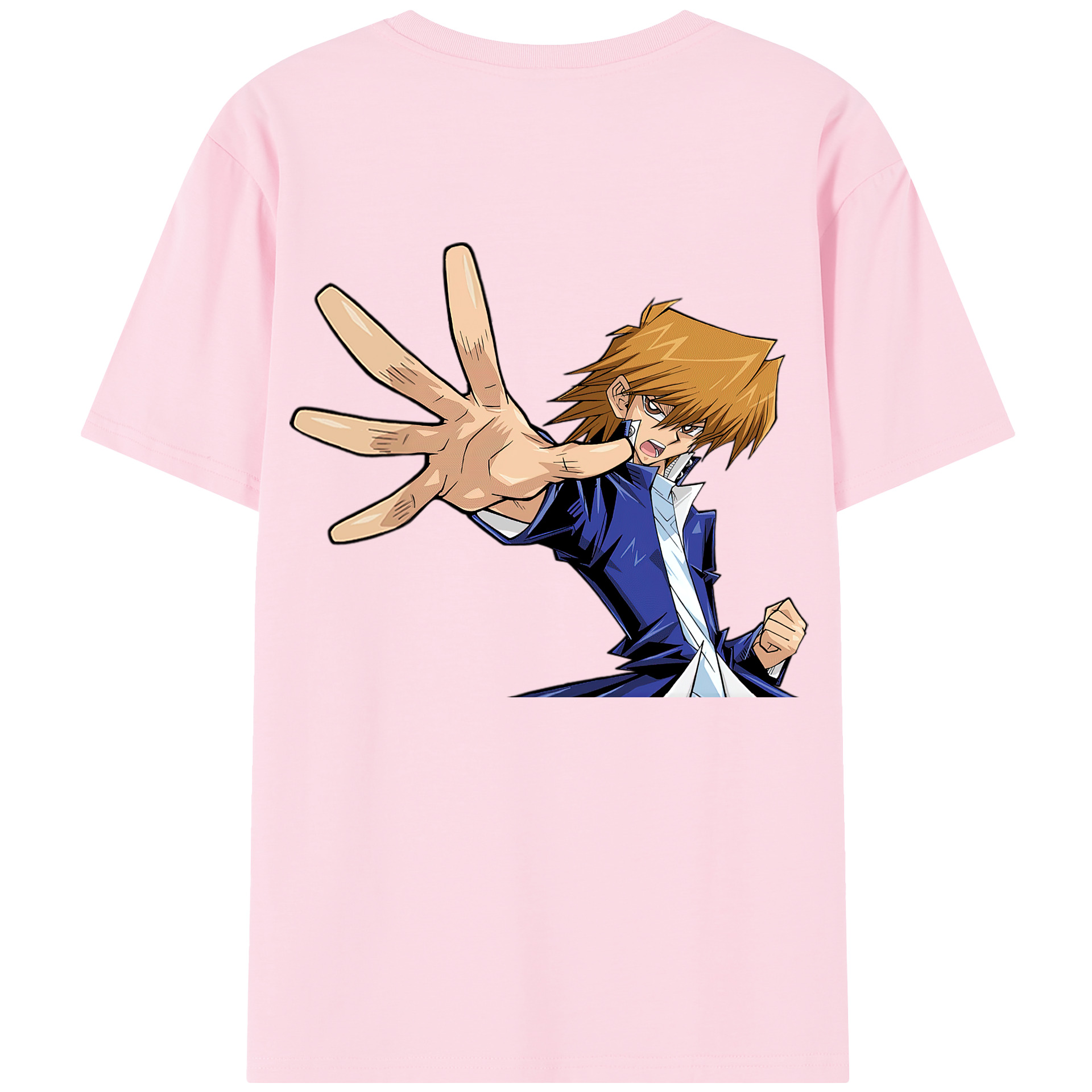 （画像用） 遊☆戯☆王 Yu-Gi-Oh! 綿100％半袖Tシャツ（背面プリント）