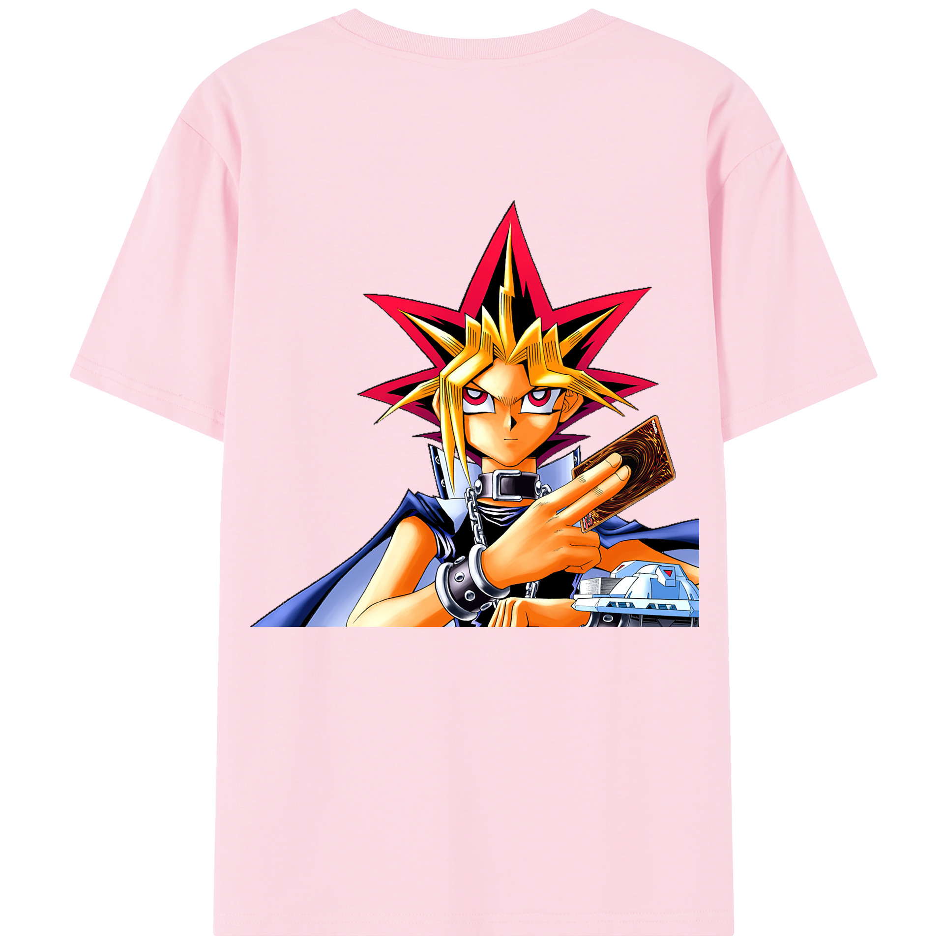 （画像用） 遊☆戯☆王 Yu-Gi-Oh! 綿100％半袖Tシャツ（背面プリント）