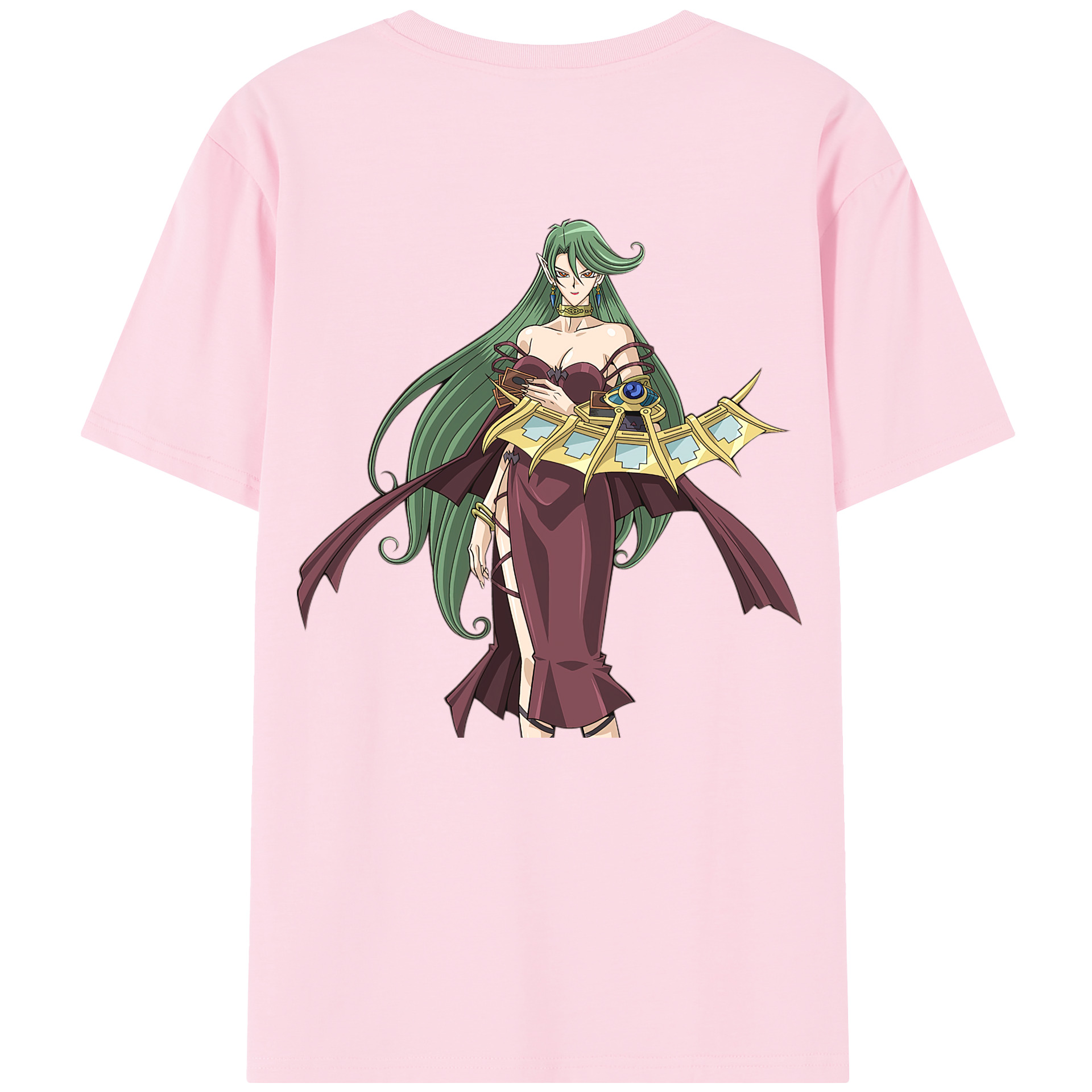 （画像用） 遊☆戯☆王 Yu-Gi-Oh! 綿100％半袖Tシャツ（背面プリント）