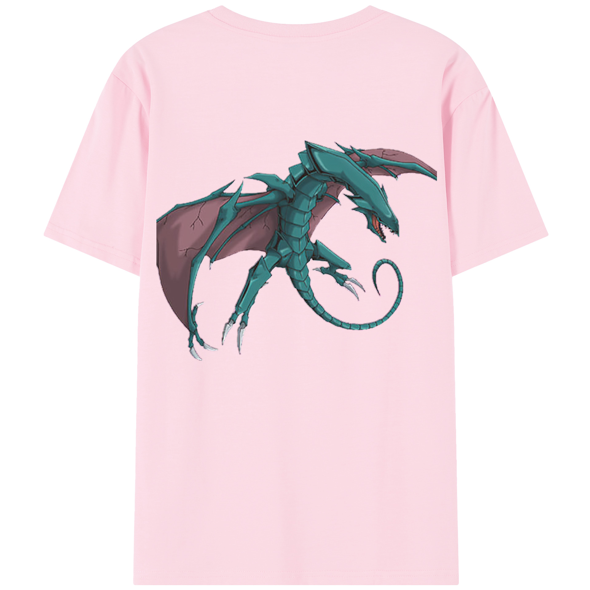 （画像用） 遊☆戯☆王 Yu-Gi-Oh! 綿100％半袖Tシャツ（背面プリント）