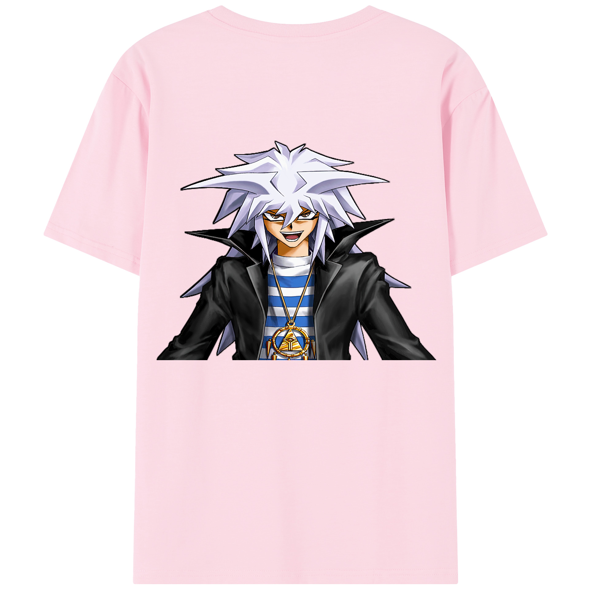 （画像用） 遊☆戯☆王 Yu-Gi-Oh! 綿100％半袖Tシャツ（背面プリント）