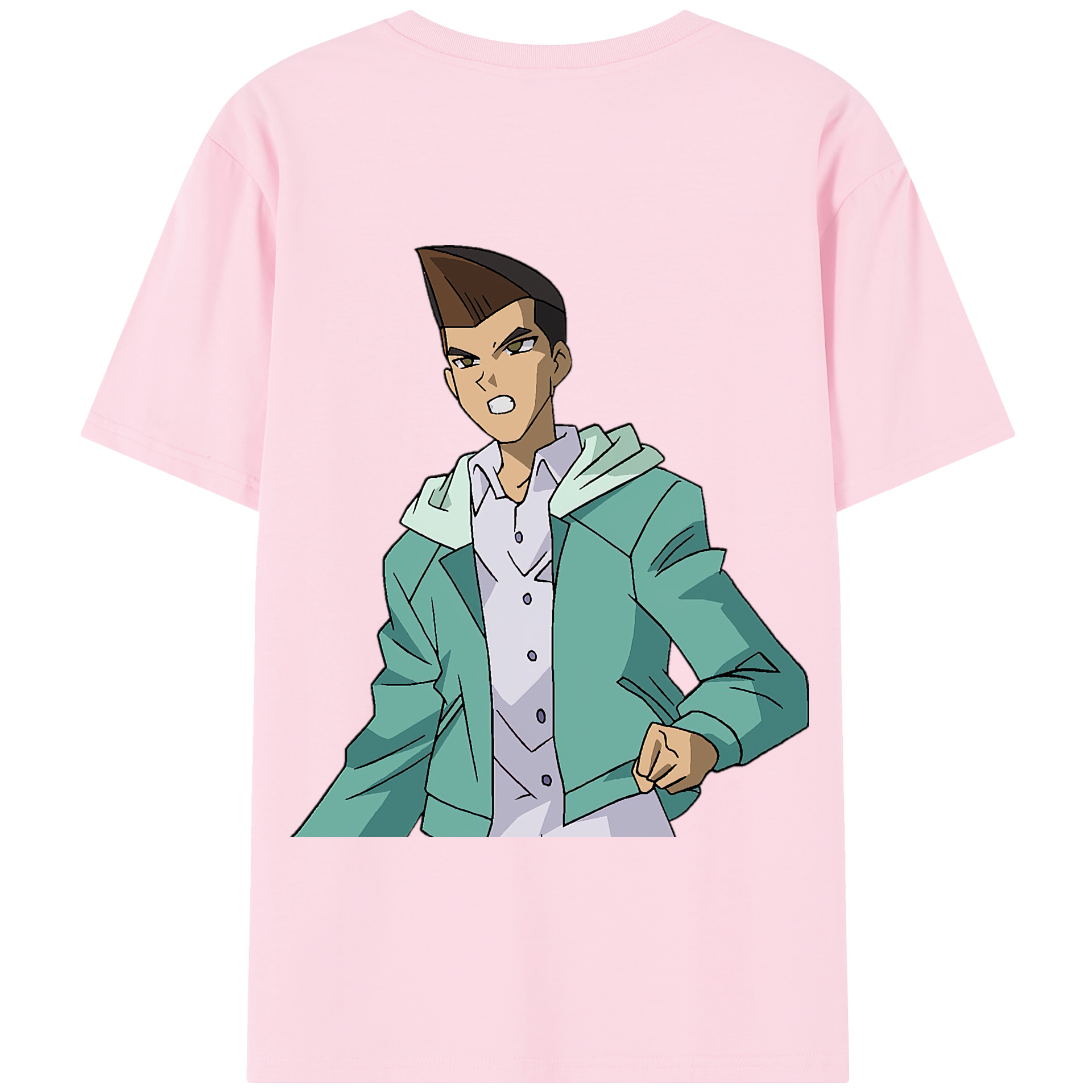 （画像用） 遊☆戯☆王 Yu-Gi-Oh! 綿100％半袖Tシャツ（背面プリント）