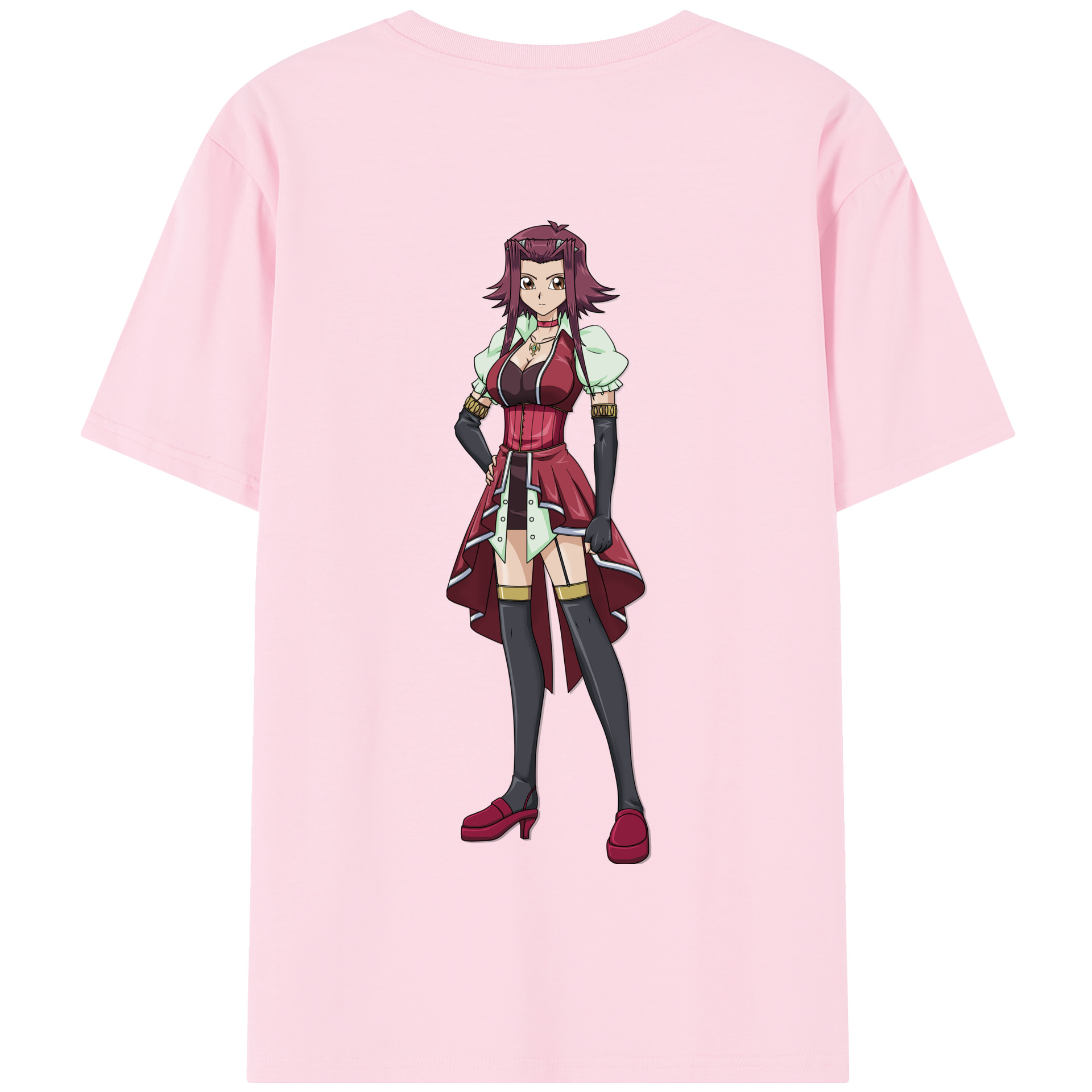 （画像用） 遊☆戯☆王 Yu-Gi-Oh! 綿100％半袖Tシャツ（背面プリント）