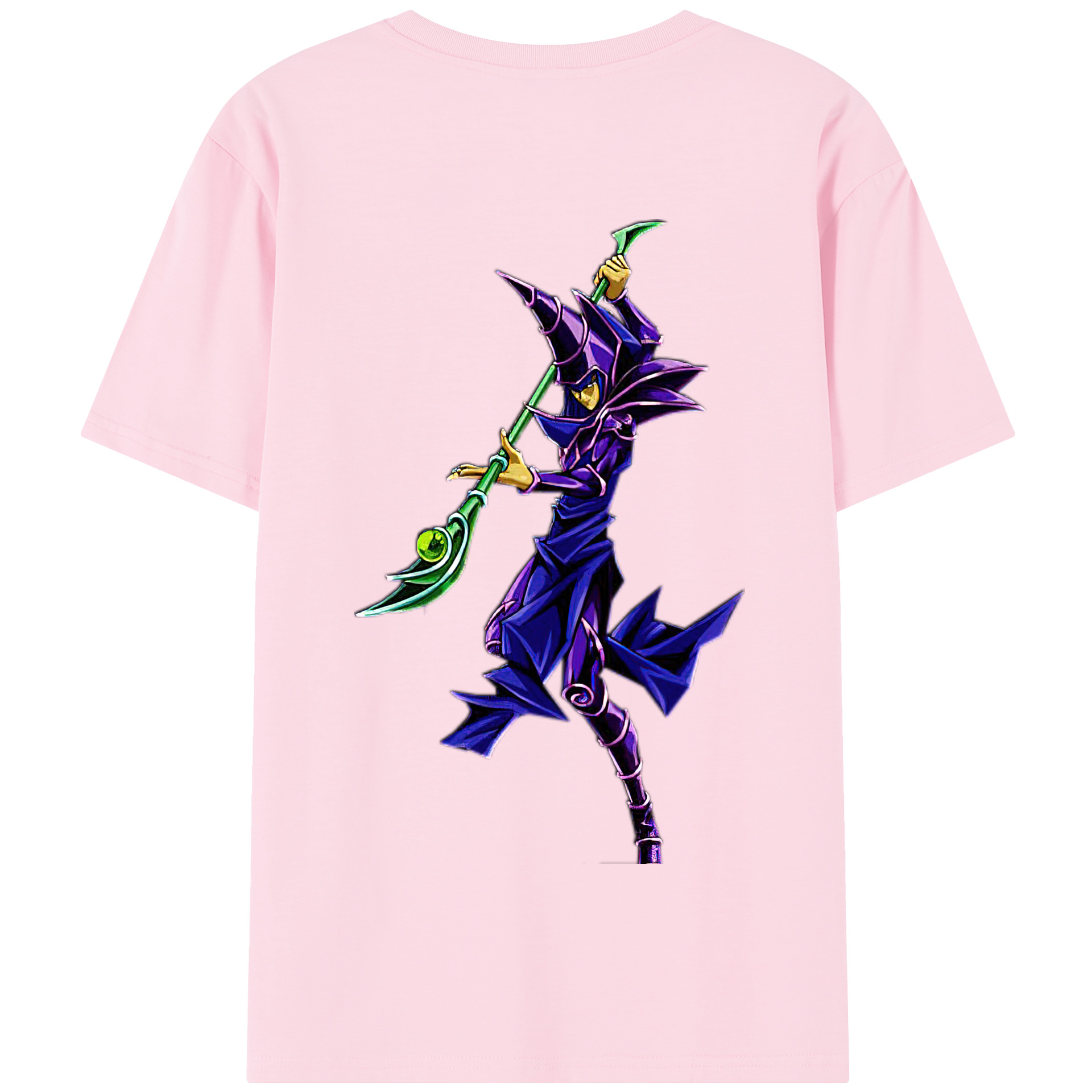（画像用） 遊☆戯☆王 Yu-Gi-Oh! 綿100％半袖Tシャツ（背面プリント）