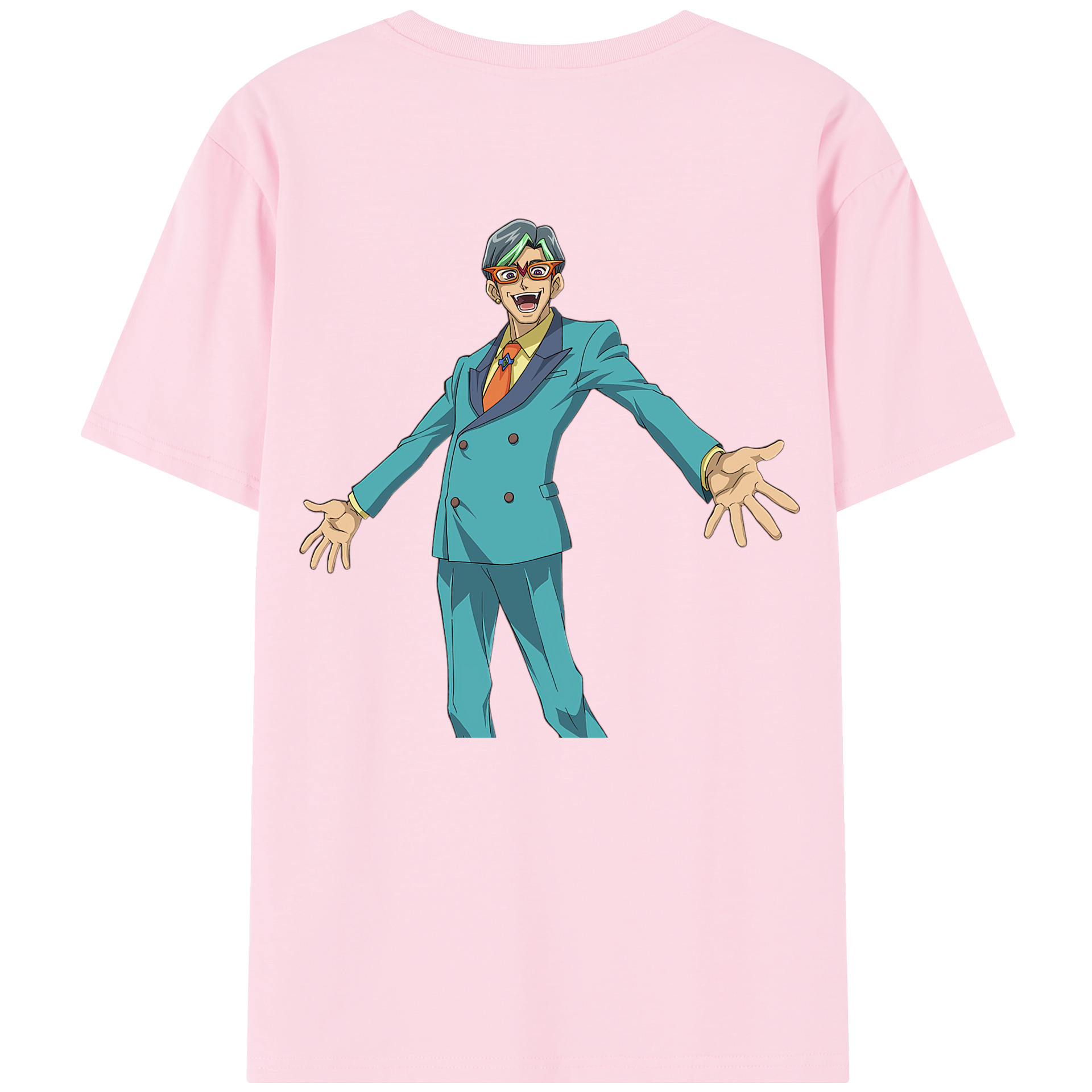 （画像用） 遊☆戯☆王 Yu-Gi-Oh! 綿100％半袖Tシャツ（背面プリント）