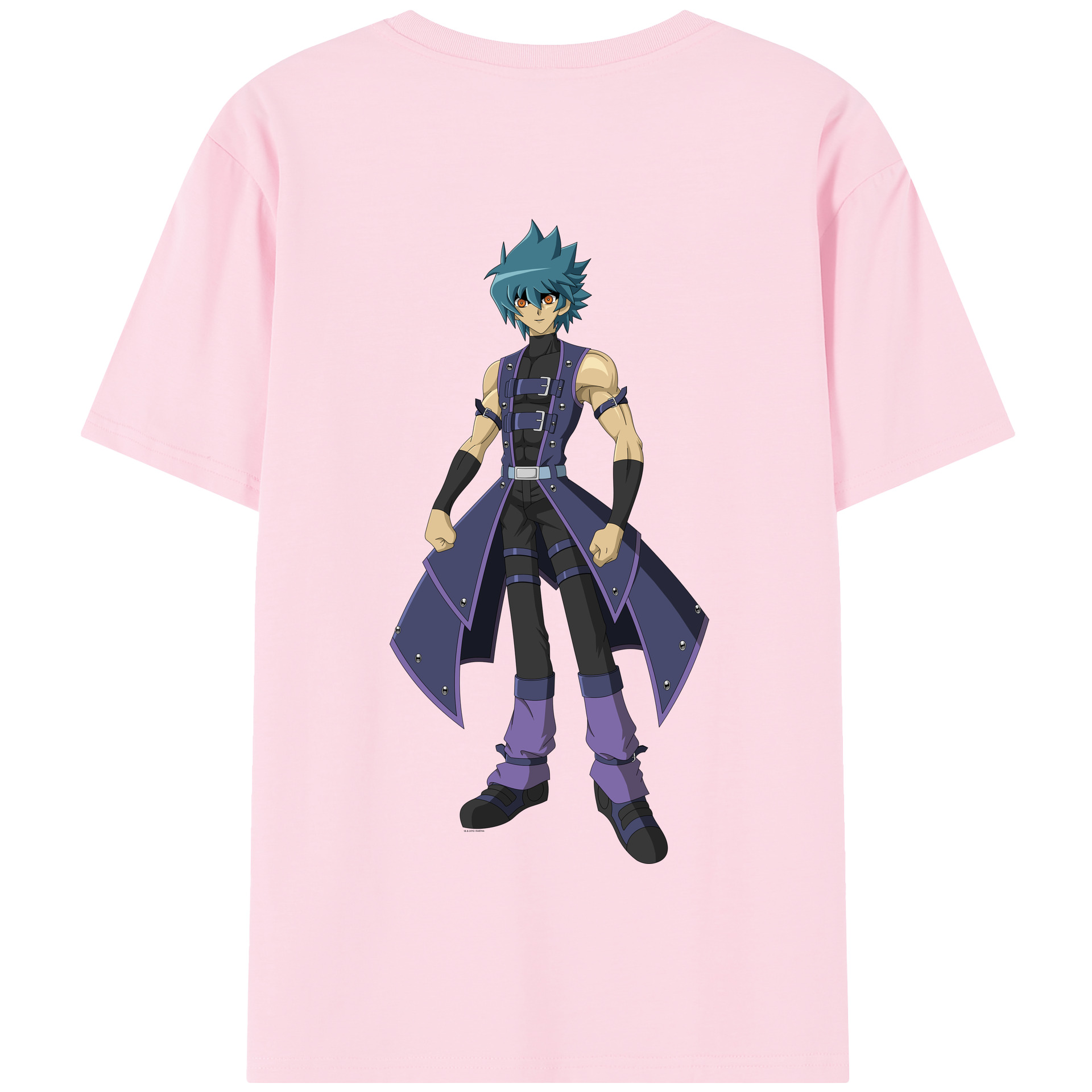 （画像用） 遊☆戯☆王 Yu-Gi-Oh! 綿100％半袖Tシャツ（背面プリント）
