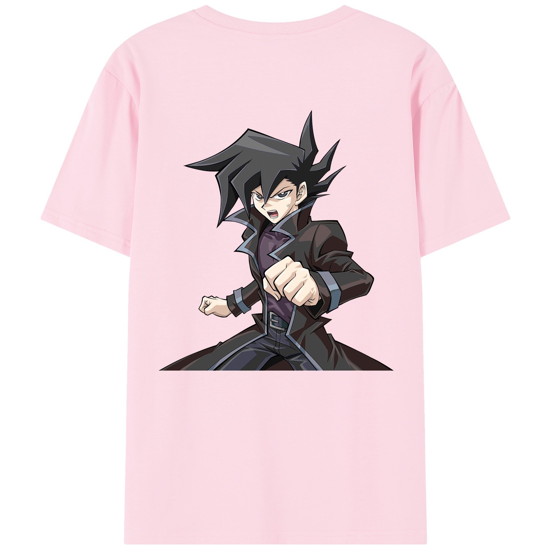 （画像用） 遊☆戯☆王 Yu-Gi-Oh! 綿100％半袖Tシャツ（背面プリント）
