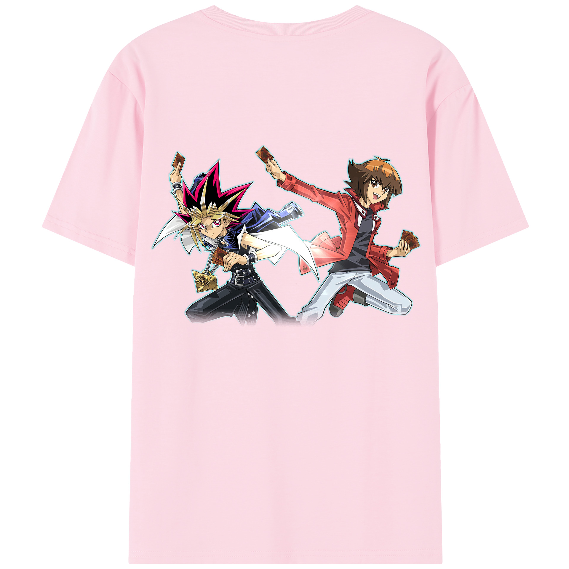 （画像用） 遊☆戯☆王 Yu-Gi-Oh! 綿100％半袖Tシャツ（背面プリント）