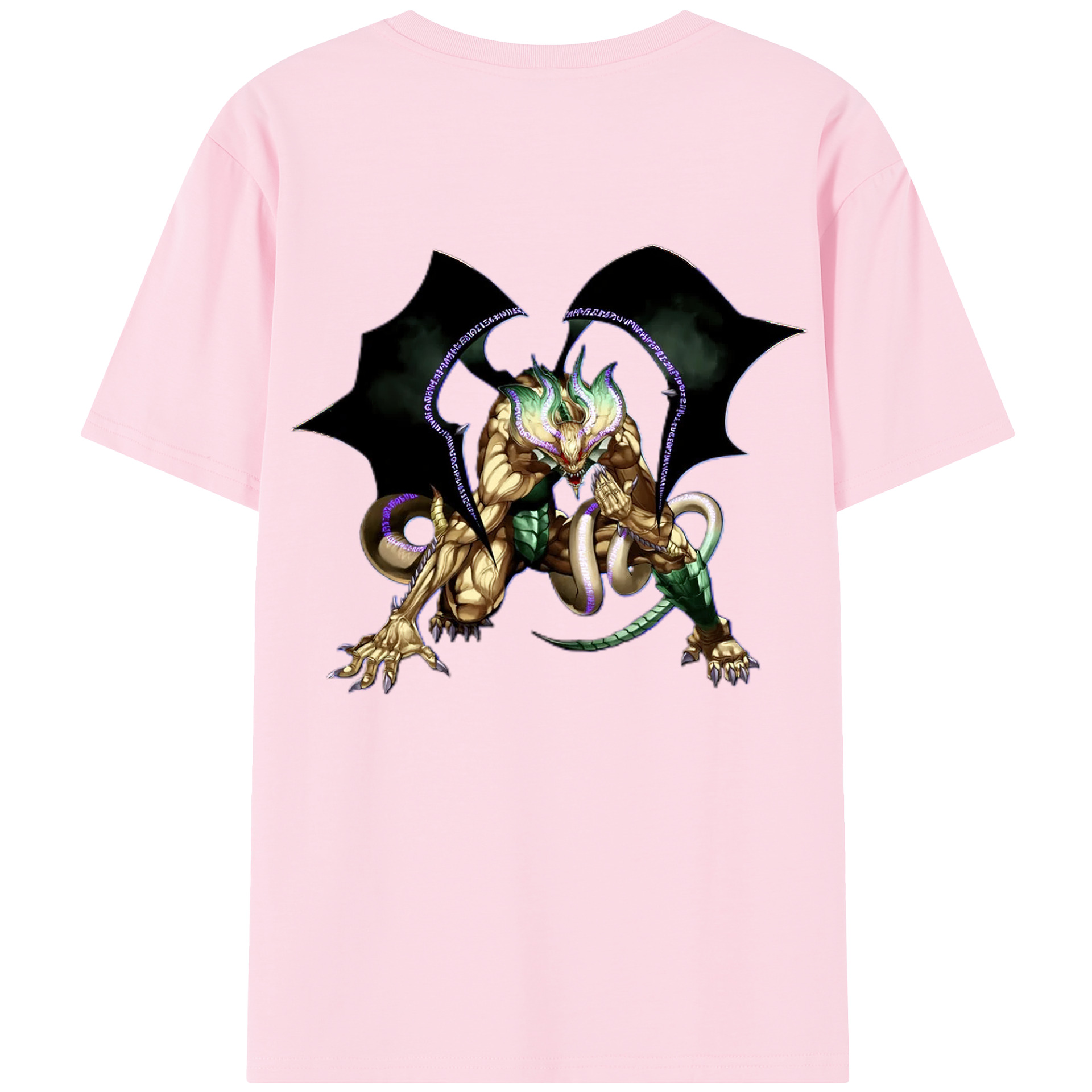 （画像用） 遊☆戯☆王 Yu-Gi-Oh! 綿100％半袖Tシャツ（背面プリント）