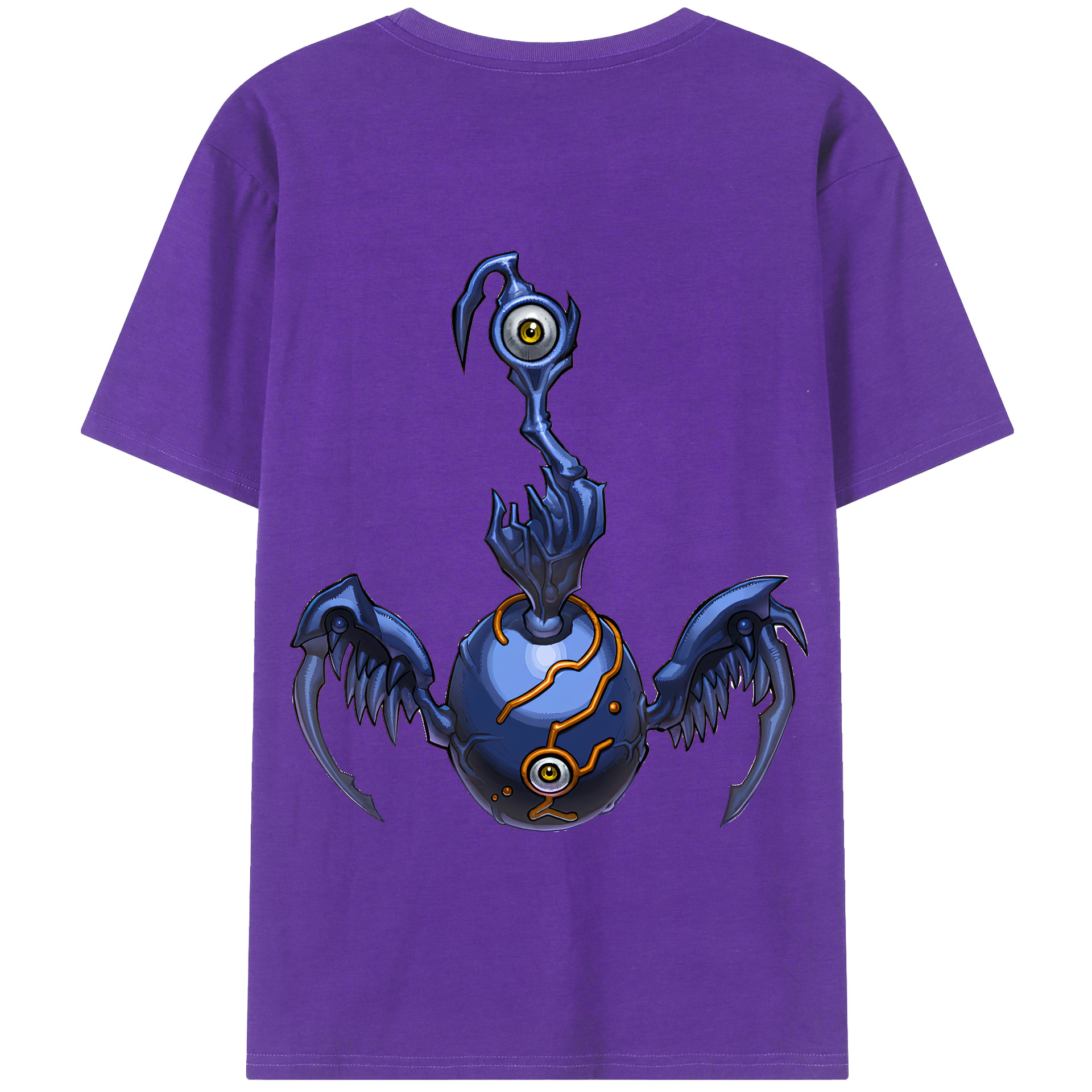 （画像用） 遊☆戯☆王 Yu-Gi-Oh! 綿100％半袖Tシャツ（背面プリント）