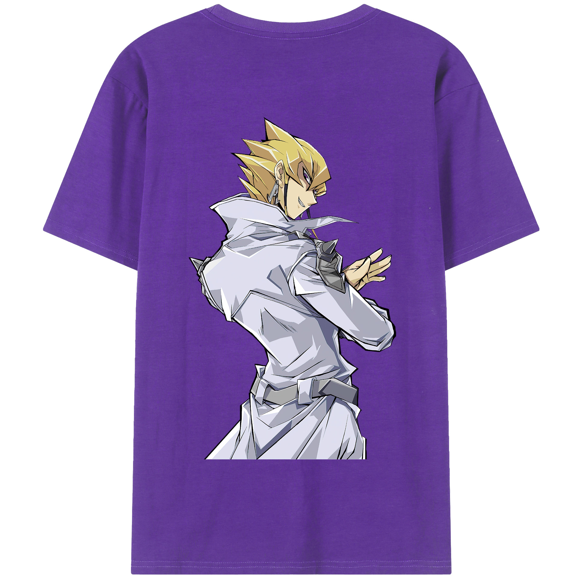 （画像用） 遊☆戯☆王 Yu-Gi-Oh! 綿100％半袖Tシャツ（背面プリント）
