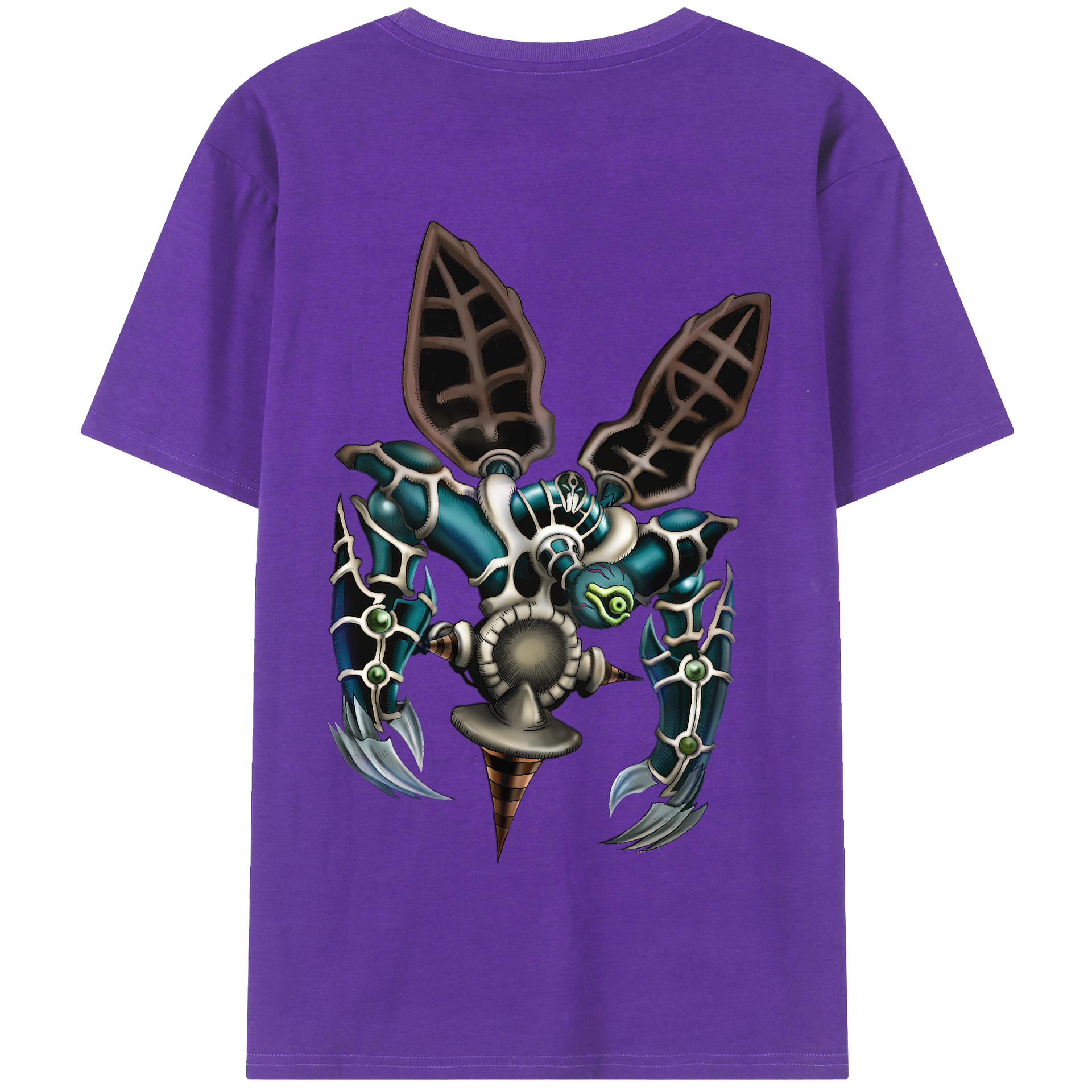 （画像用） 遊☆戯☆王 Yu-Gi-Oh! 綿100％半袖Tシャツ（背面プリント）