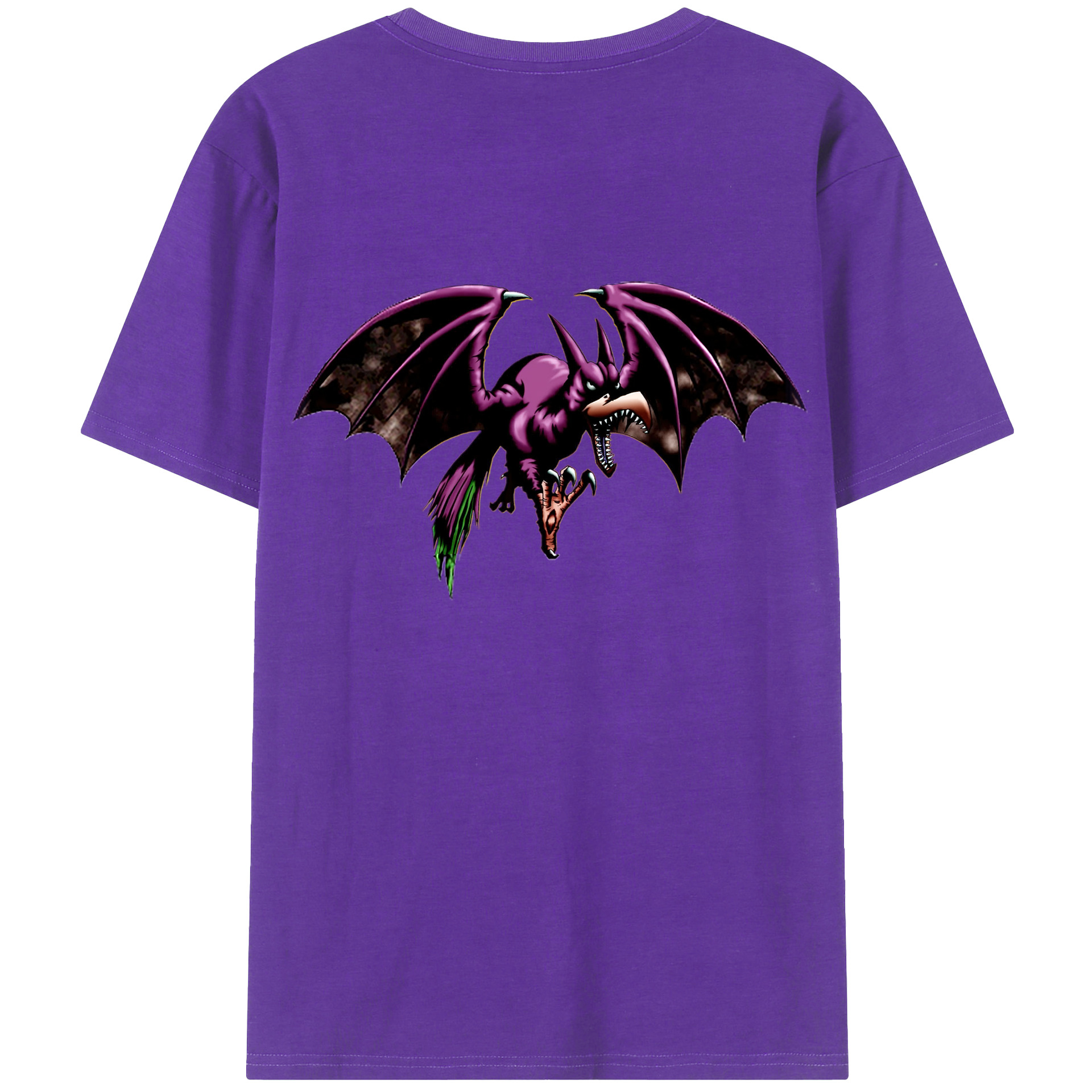 （画像用） 遊☆戯☆王 Yu-Gi-Oh! 綿100％半袖Tシャツ（背面プリント）