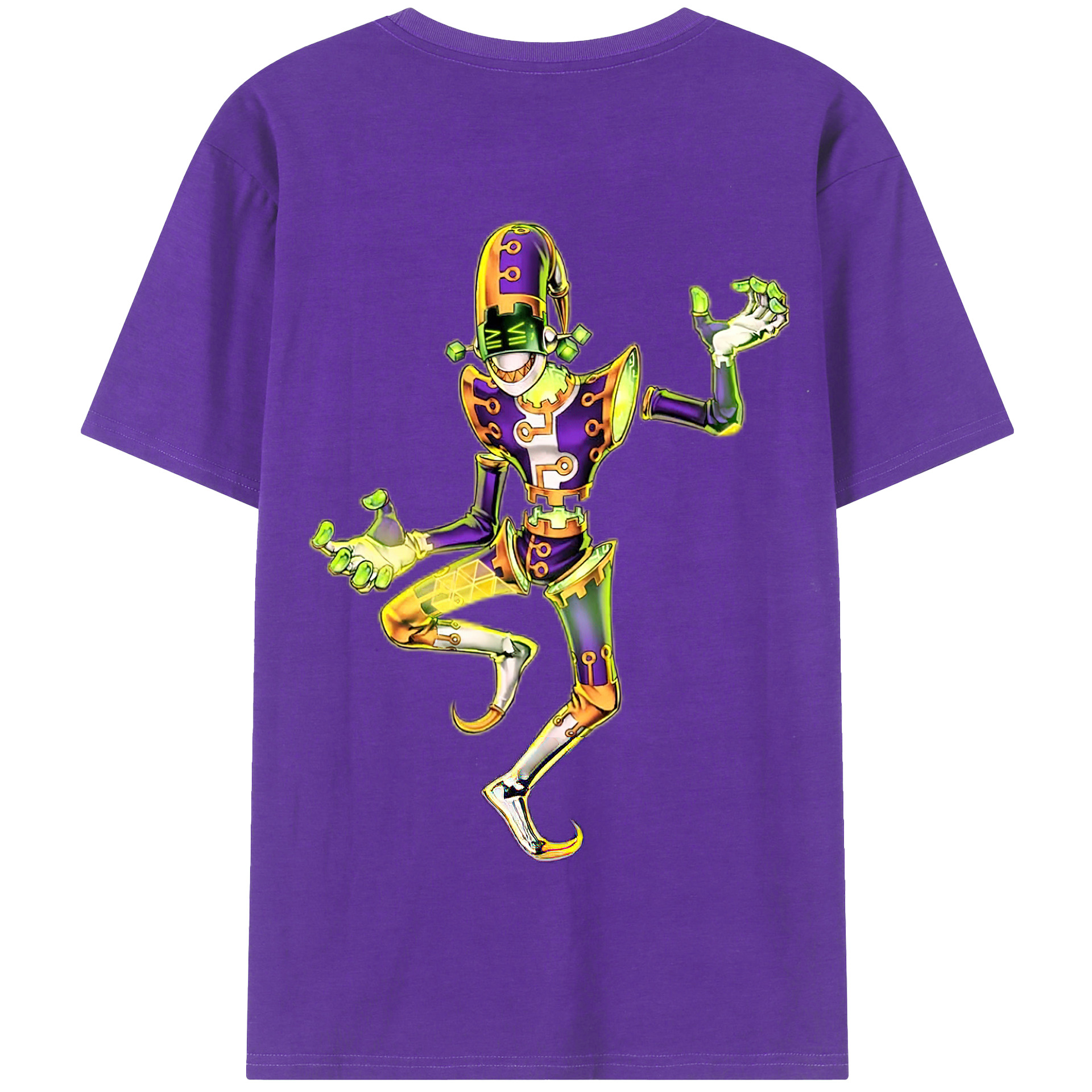 （画像用） 遊☆戯☆王 Yu-Gi-Oh! 綿100％半袖Tシャツ（背面プリント）