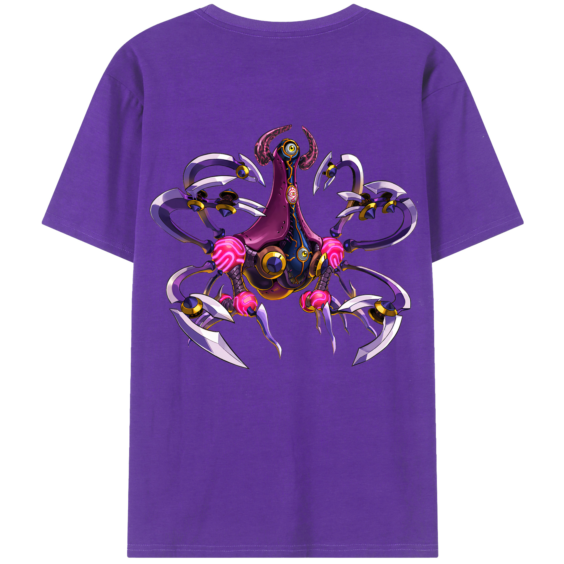 （画像用） 遊☆戯☆王 Yu-Gi-Oh! 綿100％半袖Tシャツ（背面プリント）