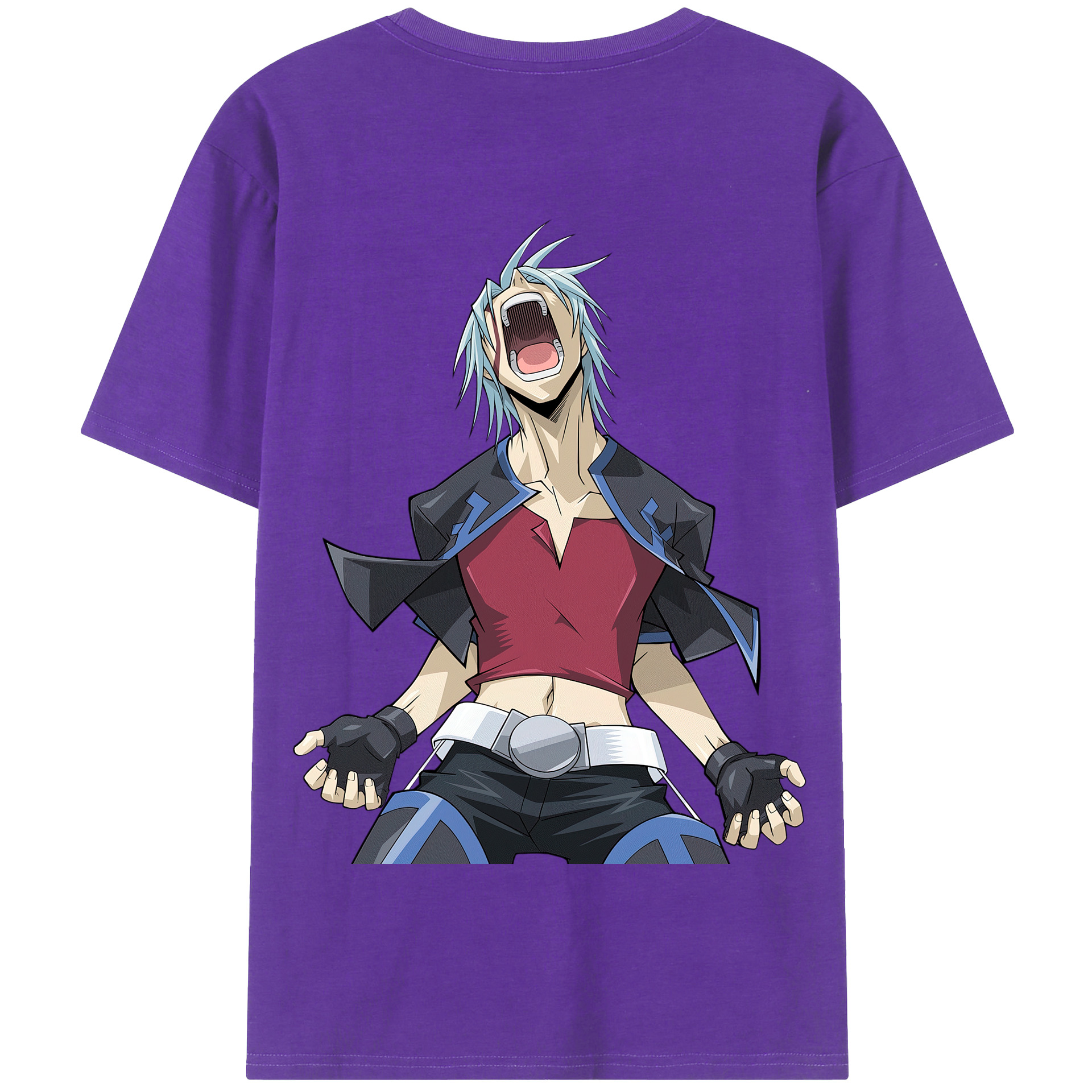 （画像用） 遊☆戯☆王 Yu-Gi-Oh! 綿100％半袖Tシャツ（背面プリント）