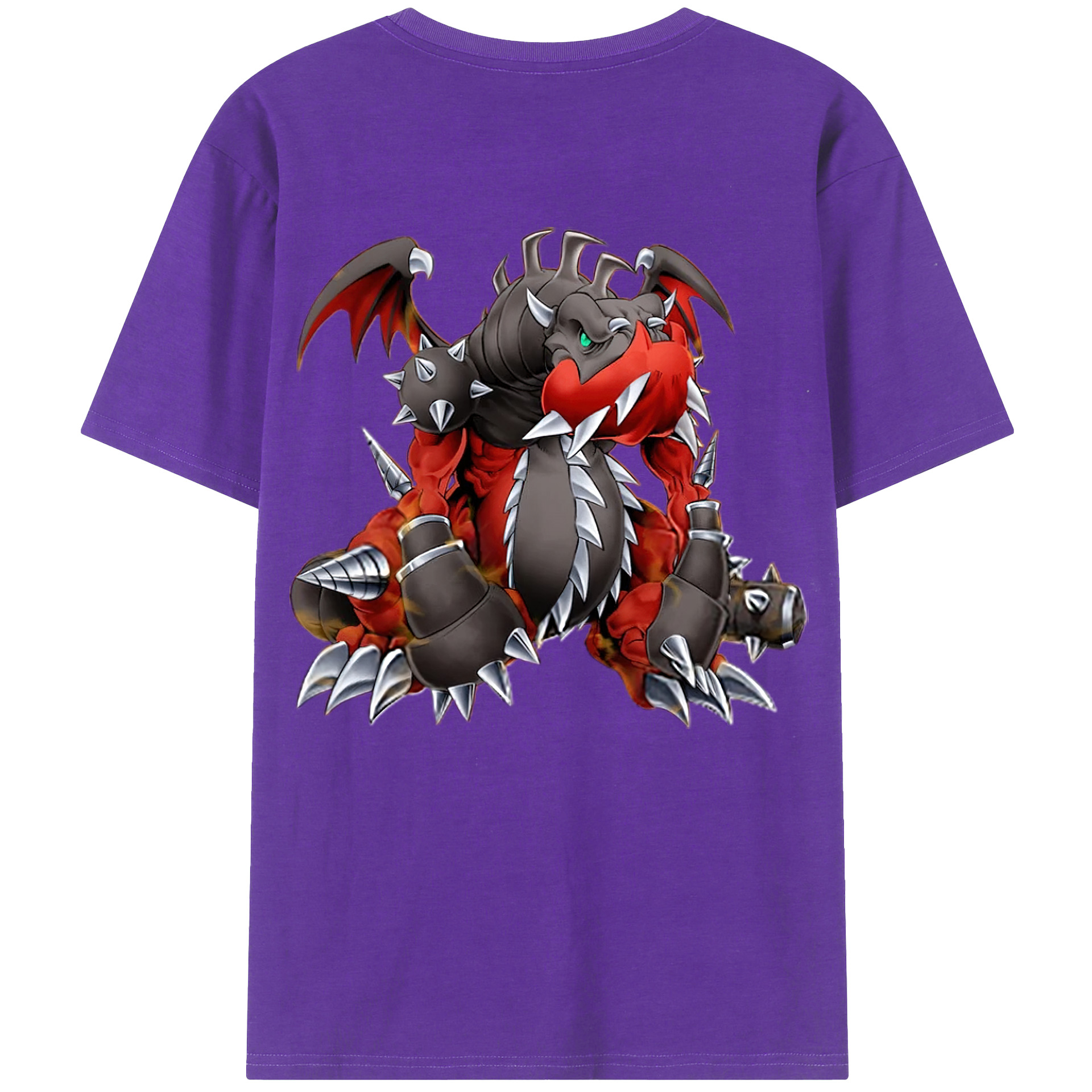 （画像用） 遊☆戯☆王 Yu-Gi-Oh! 綿100％半袖Tシャツ（背面プリント）