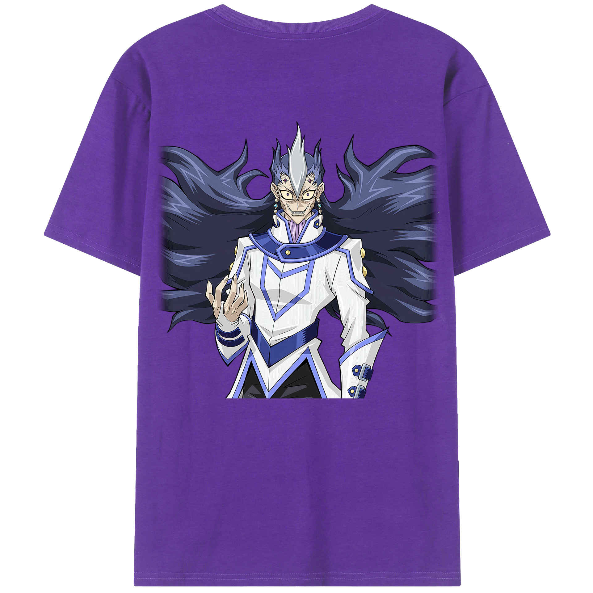 （画像用） 遊☆戯☆王 Yu-Gi-Oh! 綿100％半袖Tシャツ（背面プリント）