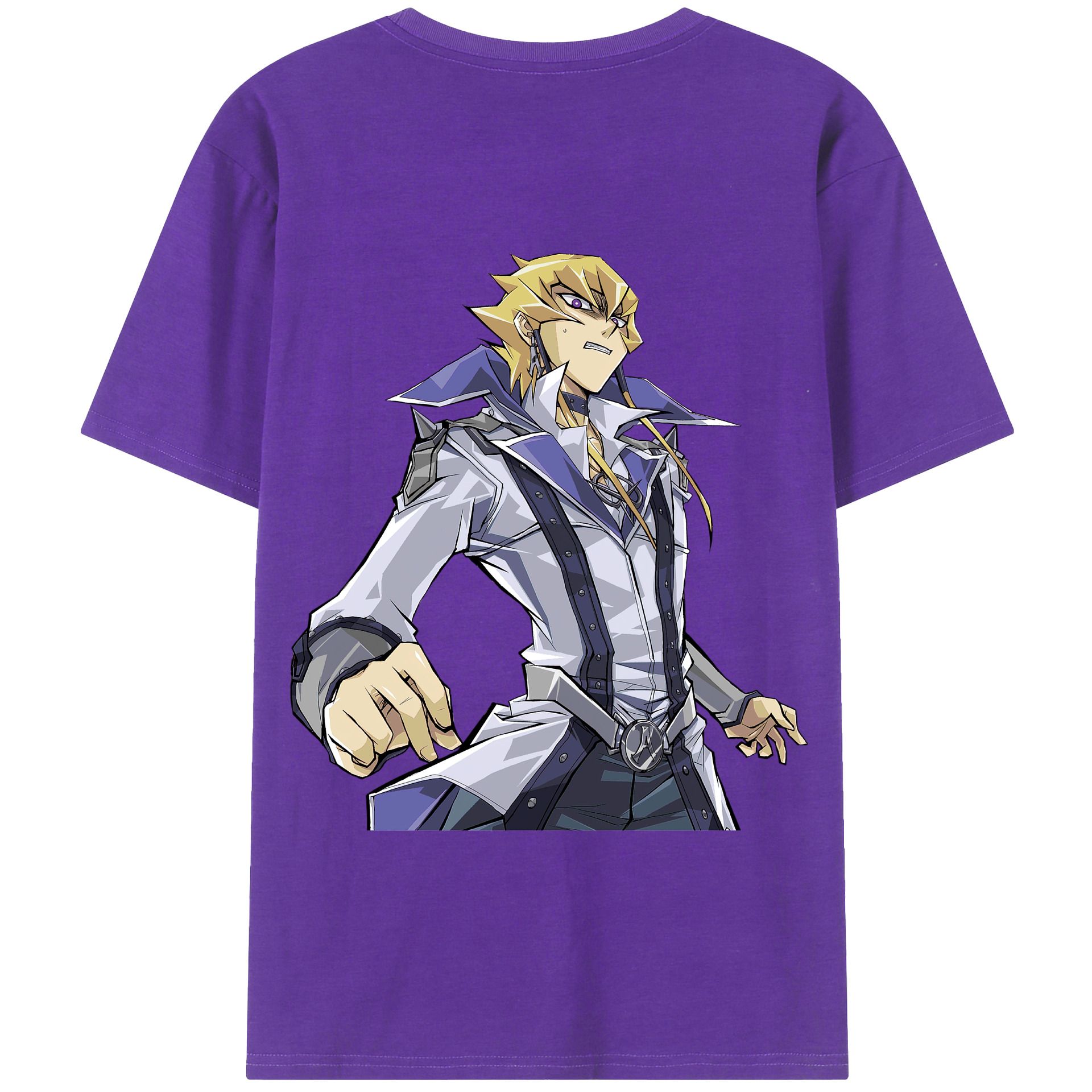 （画像用） 遊☆戯☆王 Yu-Gi-Oh! 綿100％半袖Tシャツ（背面プリント）
