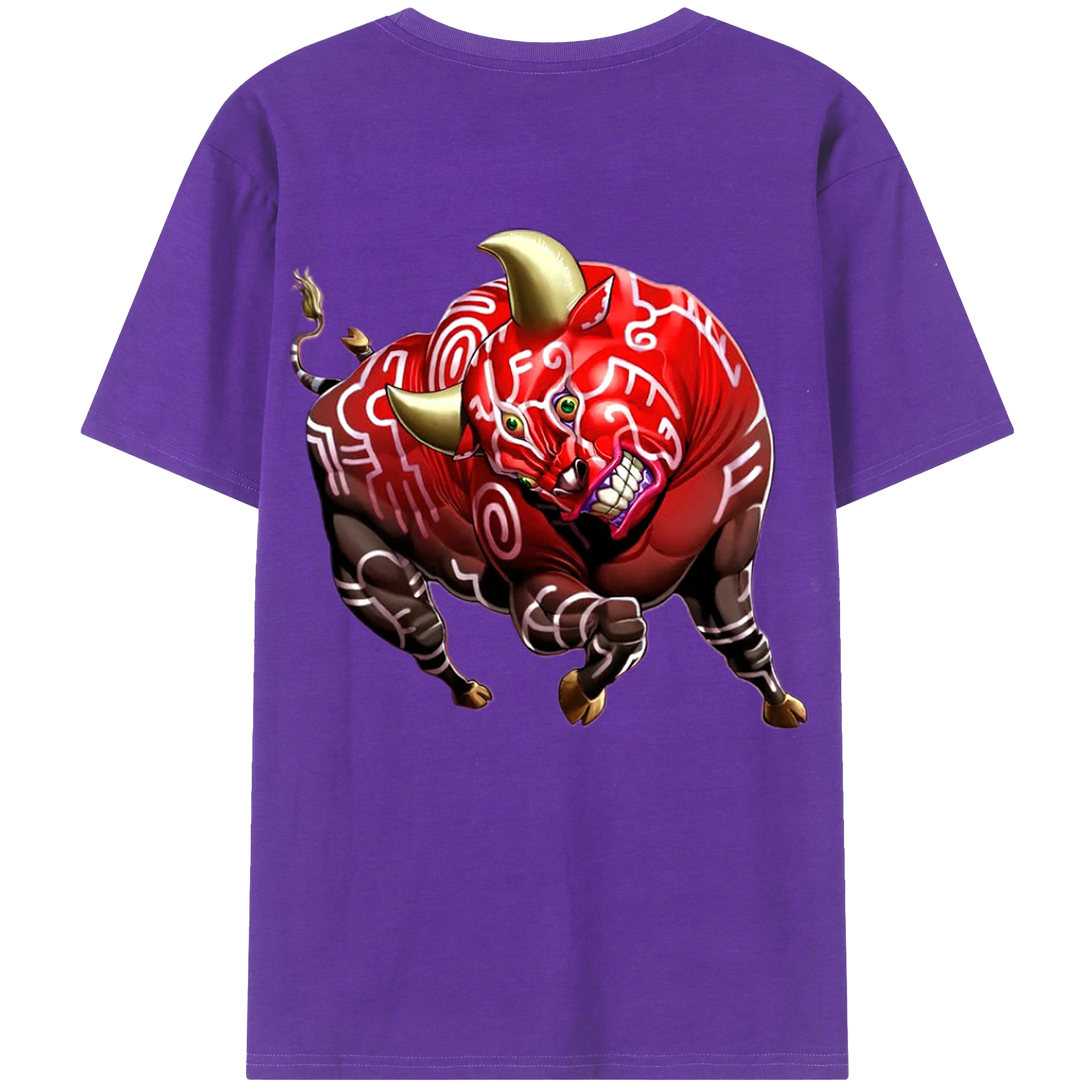 （画像用） 遊☆戯☆王 Yu-Gi-Oh! 綿100％半袖Tシャツ（背面プリント）