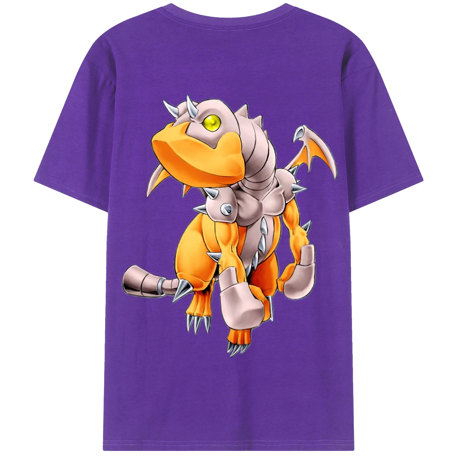 （画像用） 遊☆戯☆王 Yu-Gi-Oh! 綿100％半袖Tシャツ（背面プリント）
